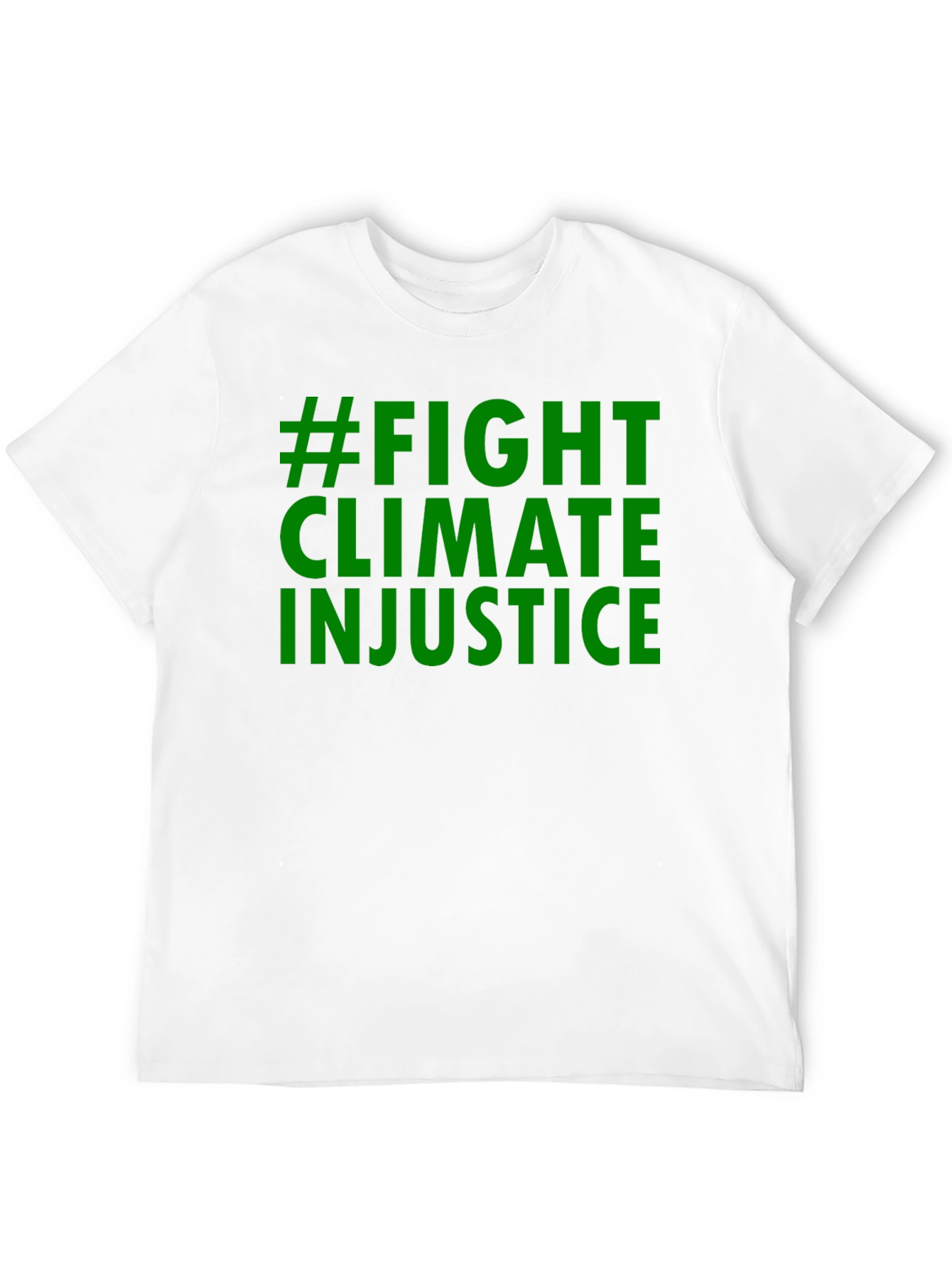 Fight Climate Injustice Black T-Shirt
