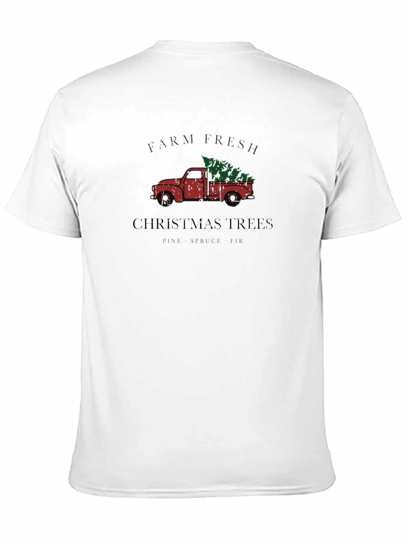 Farm Fresh Christmas Tree Graphic Tee