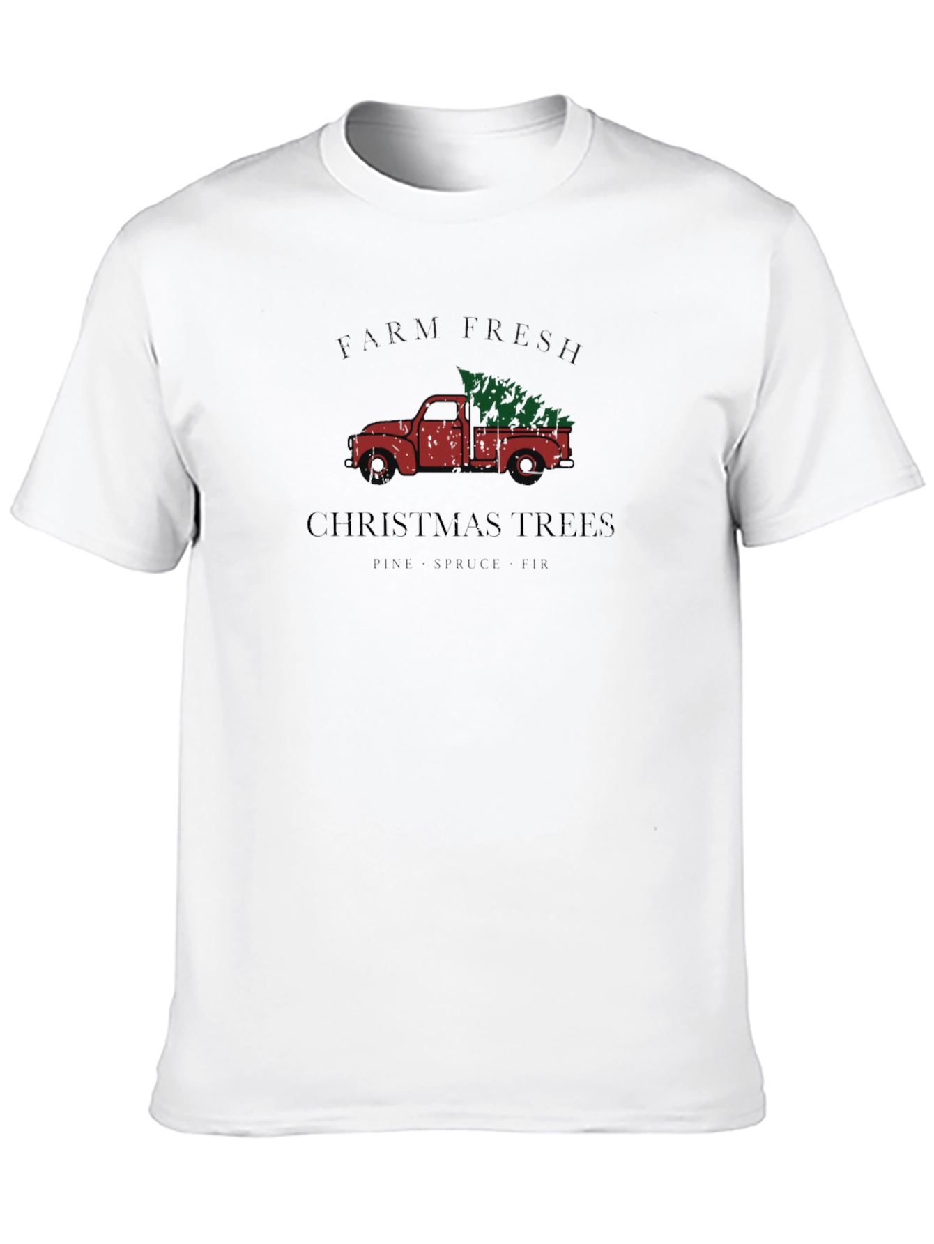 Farm Fresh Christmas Tree Graphic Tee