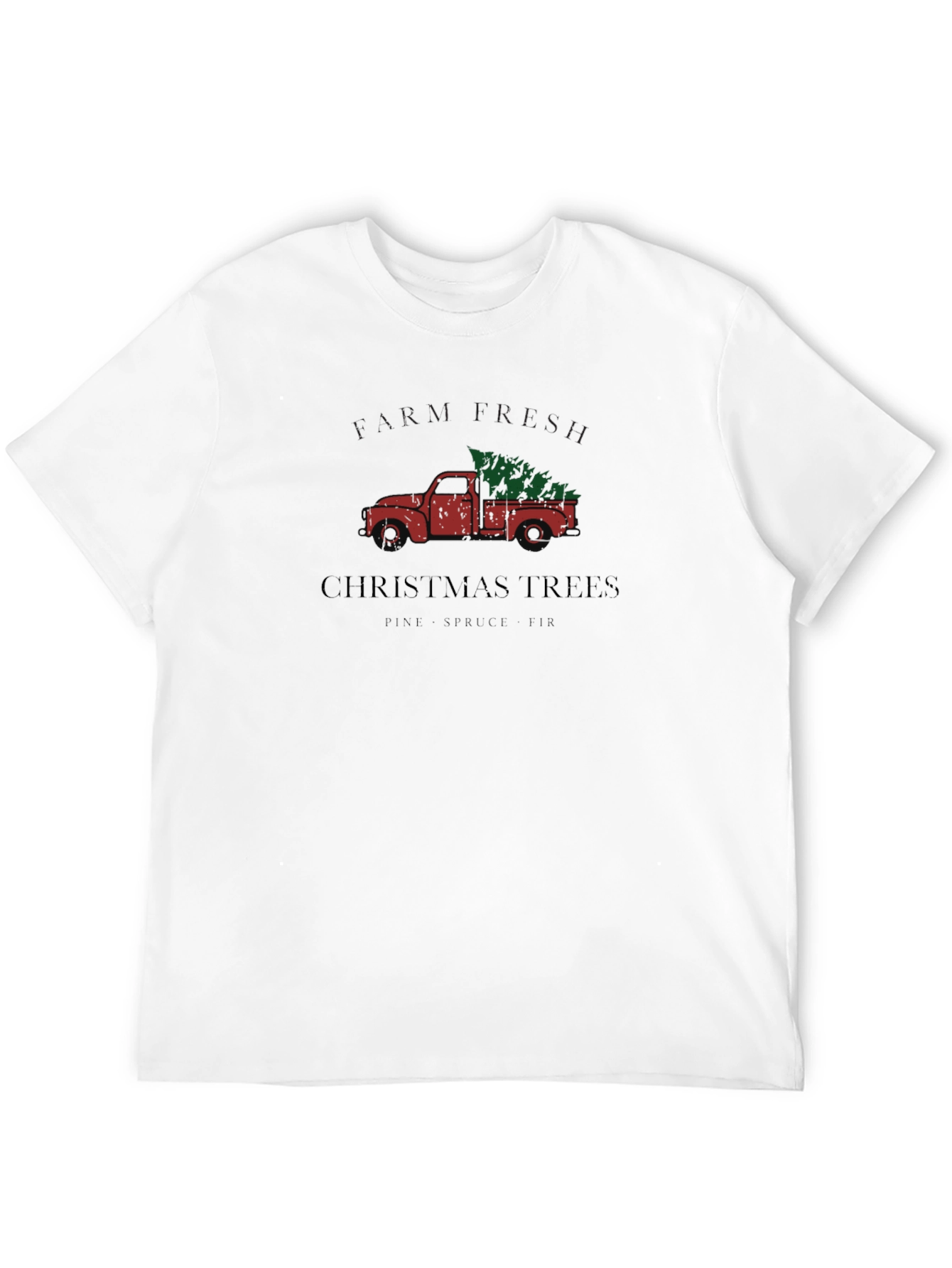 Farm Fresh Christmas Tree Graphic Tee