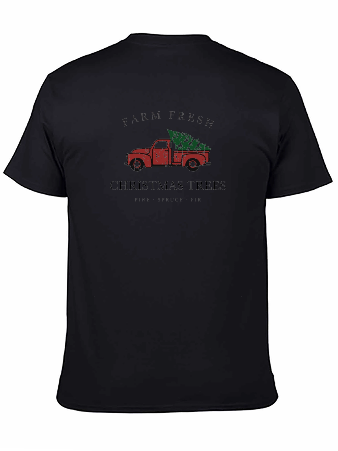 Farm Fresh Christmas Tree Graphic Tee