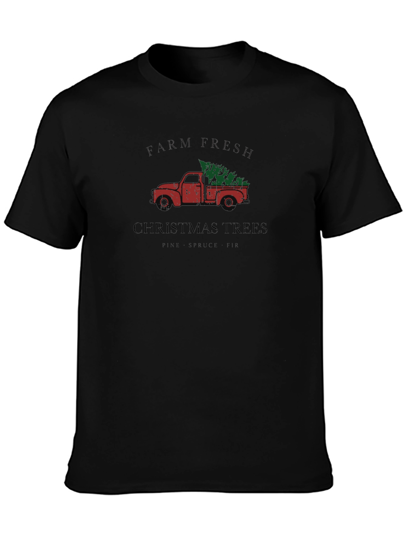 Farm Fresh Christmas Tree Graphic Tee