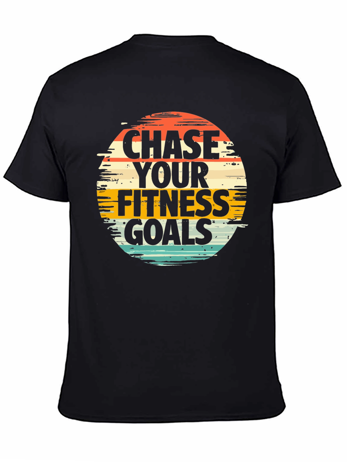 Chase Your Fitness Goals Graphic Tee