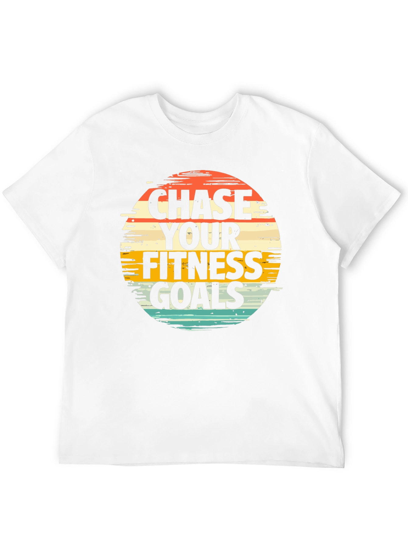 Chase Your Fitness Goals Graphic Tee