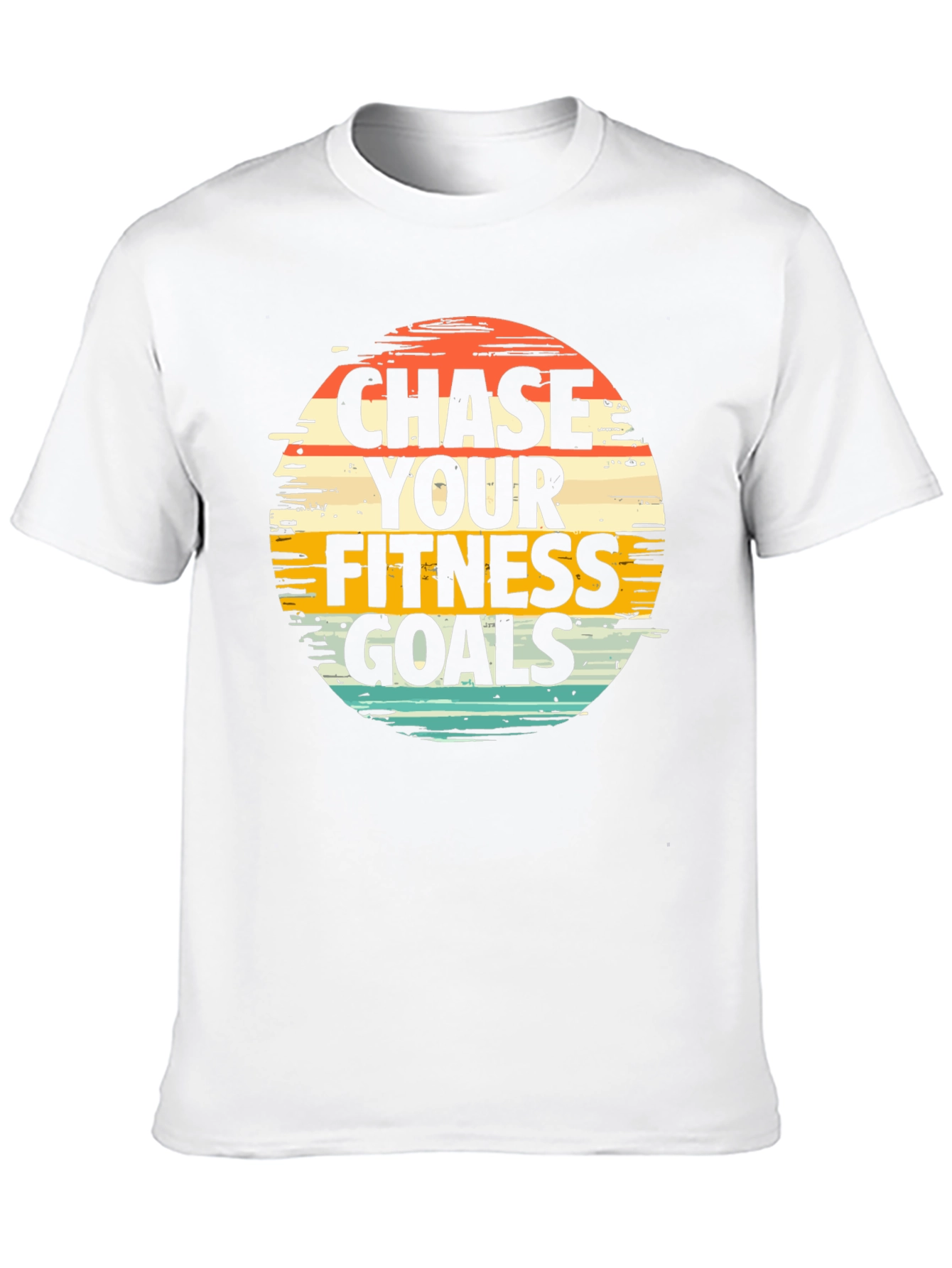 Chase Your Fitness Goals Graphic Tee
