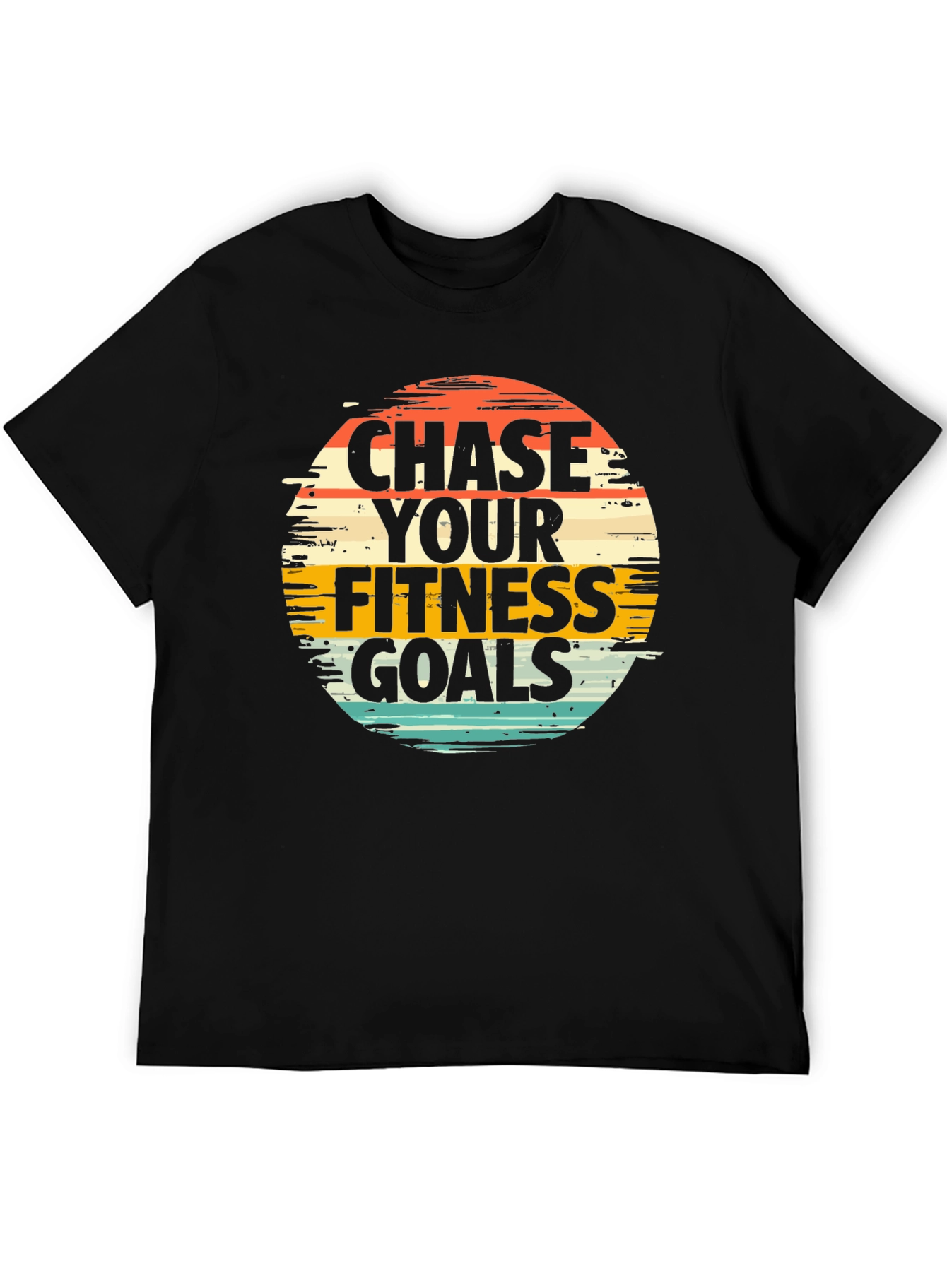 Chase Your Fitness Goals Graphic Tee