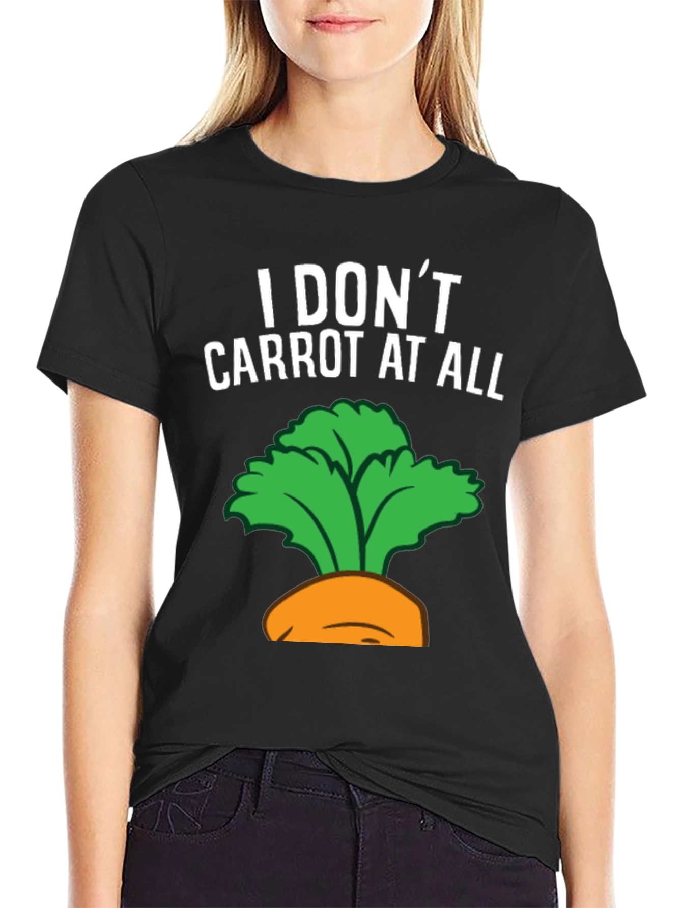 I Dont Carrot at All Graphic Tee