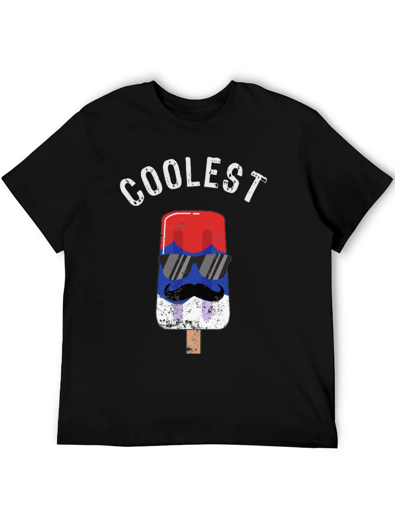 Coolest Popsicle T-Shirt - Patriotic Style