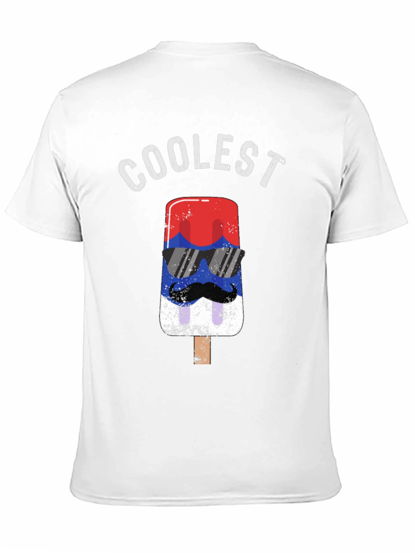 Coolest Popsicle T-Shirt - Patriotic Style