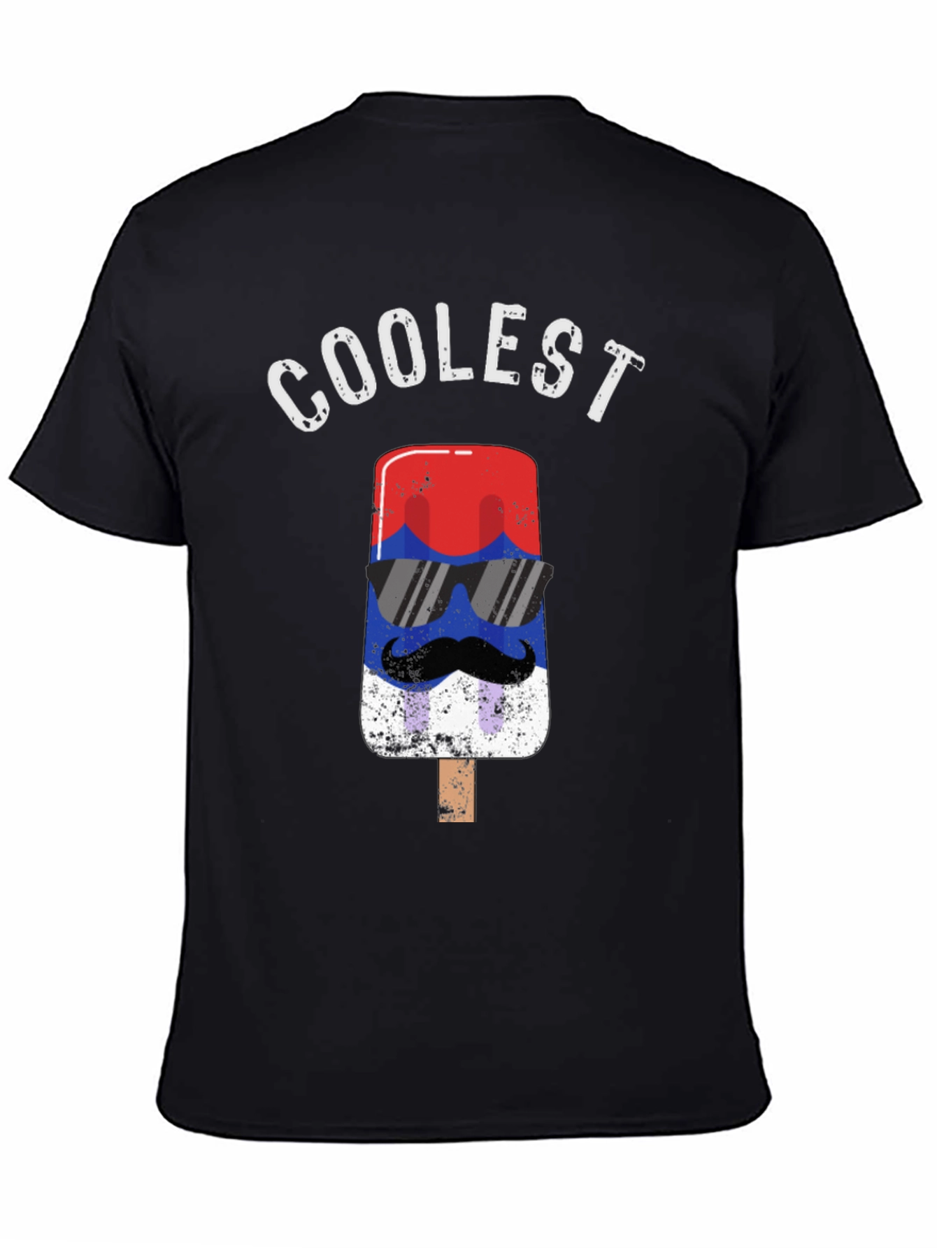 Coolest Popsicle T-Shirt - Patriotic Style