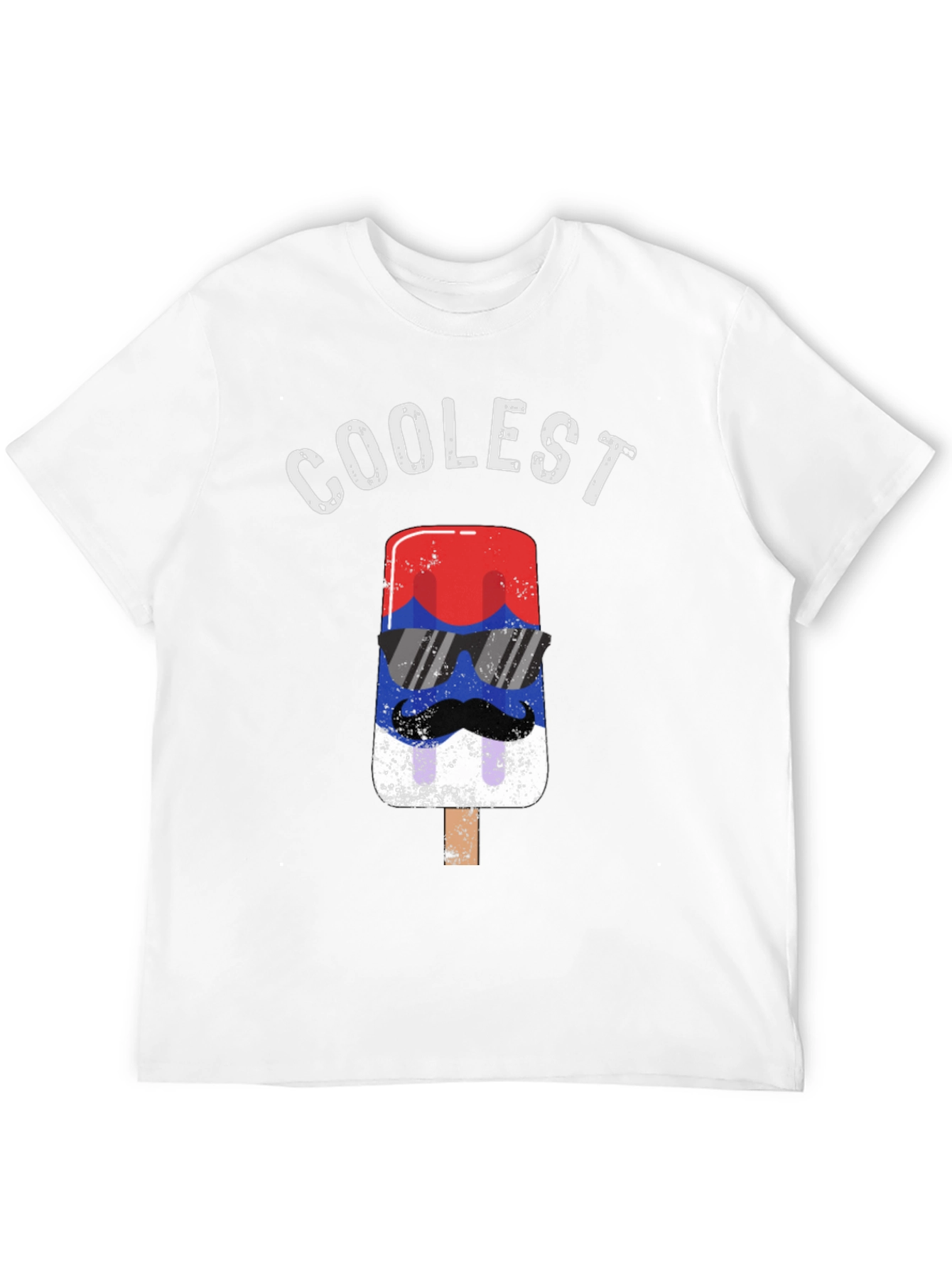 Coolest Popsicle T-Shirt - Patriotic Style