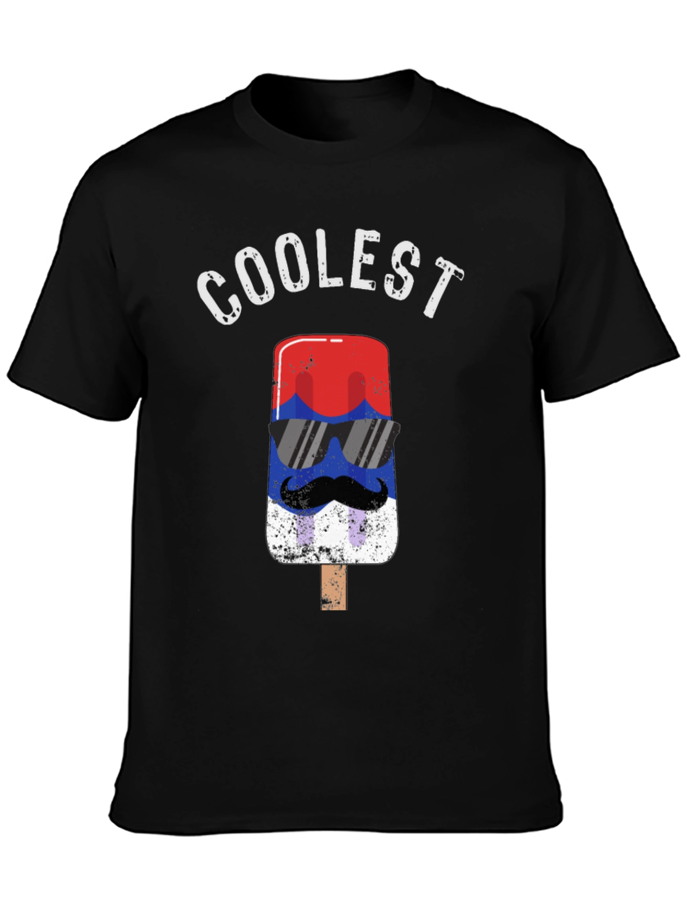 Coolest Popsicle T-Shirt - Patriotic Style