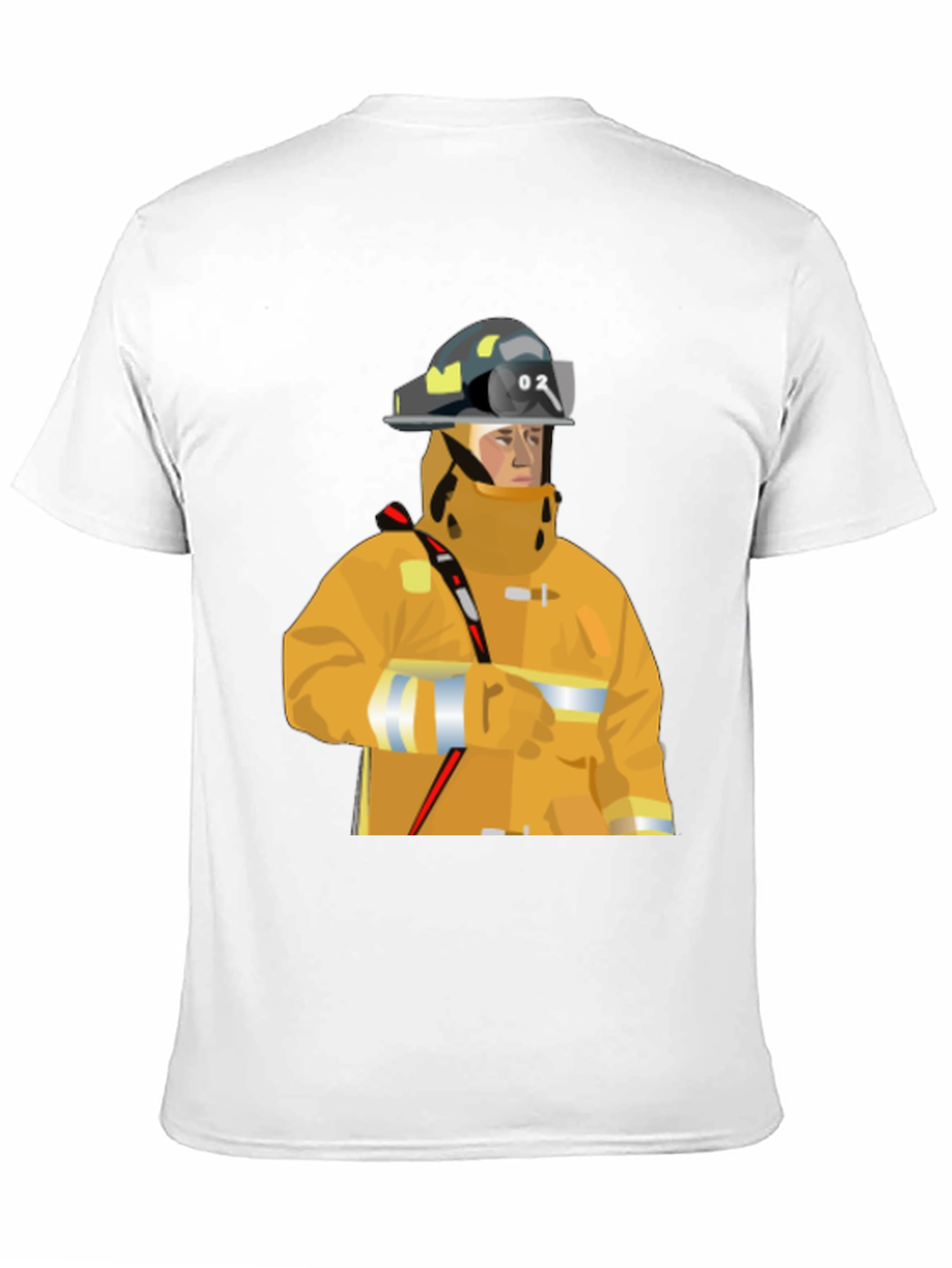Firefighter Graphic Tee - Black