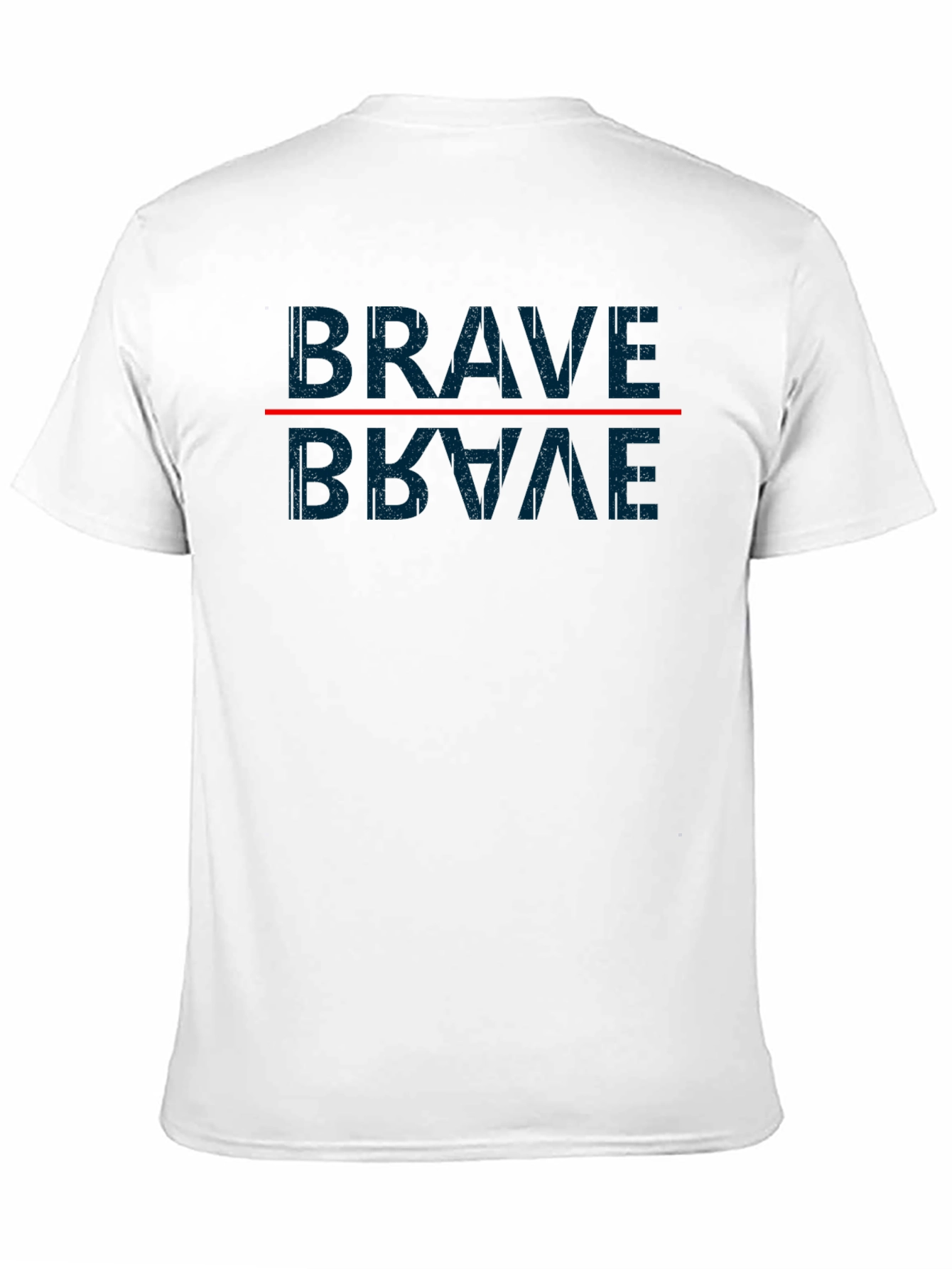 Brave Mirror Image Graphic T-Shirt