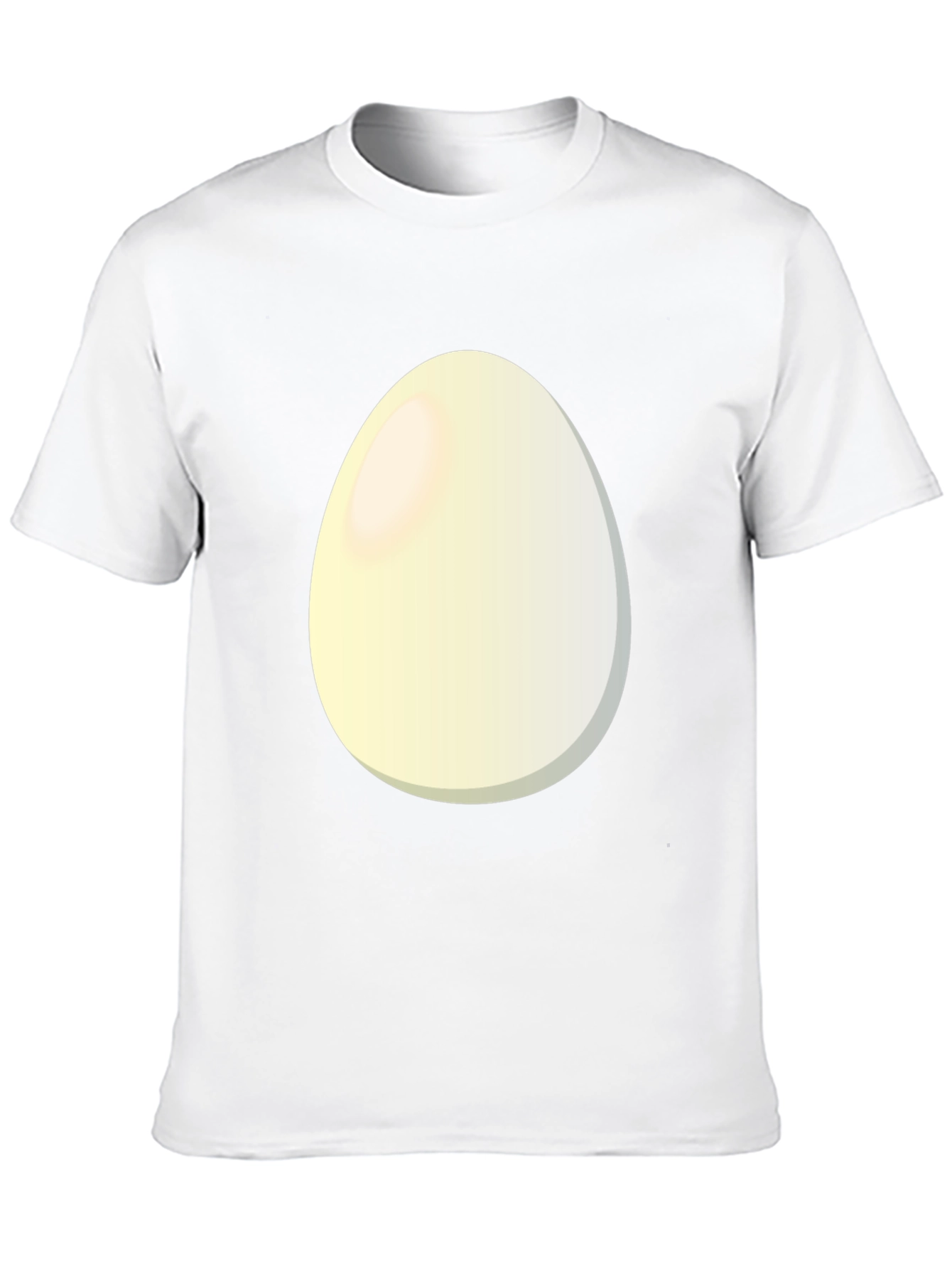 Egg Graphic T-Shirt - Black Casual Tee