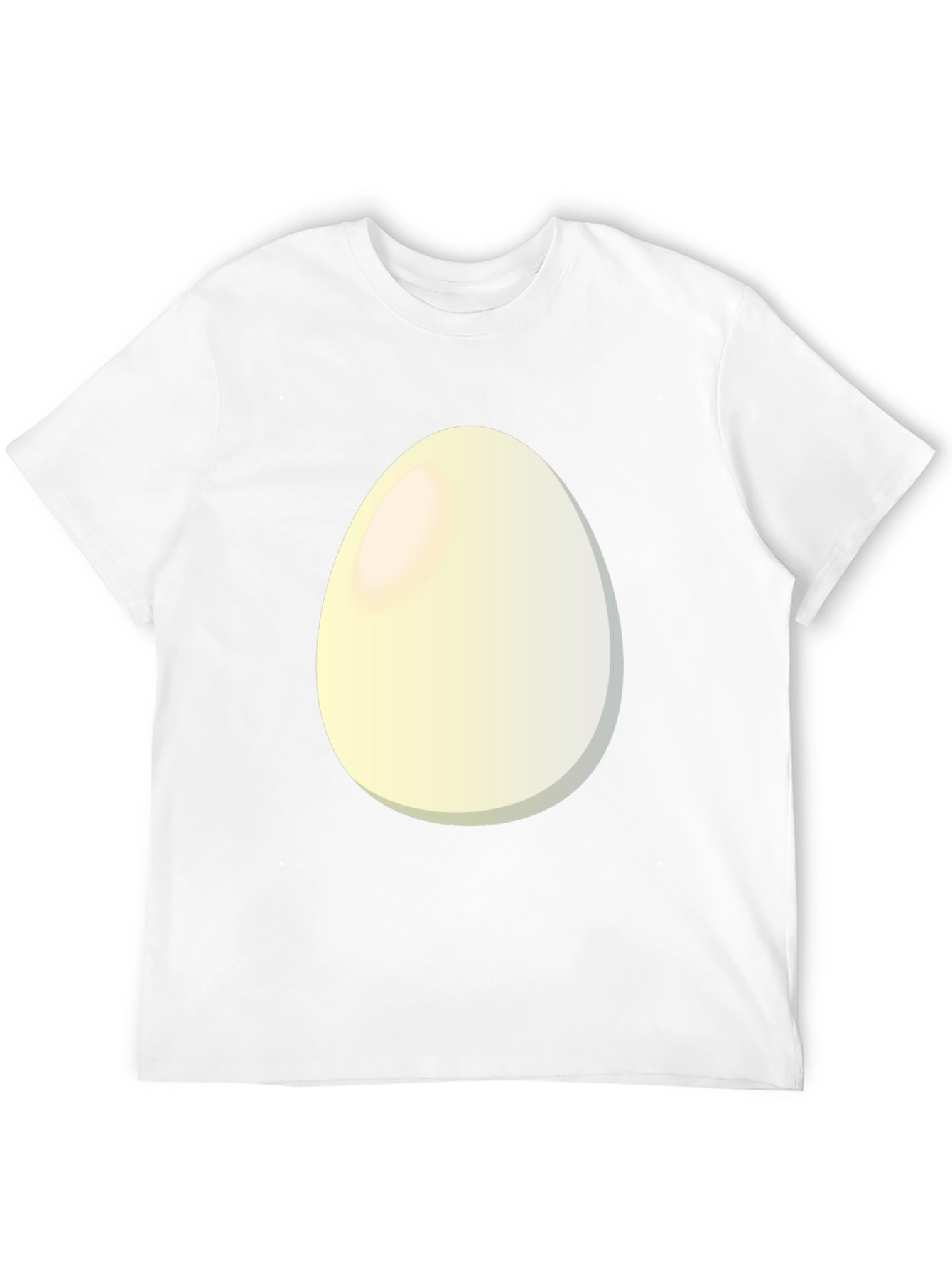 Egg Graphic T-Shirt - Black Casual Tee