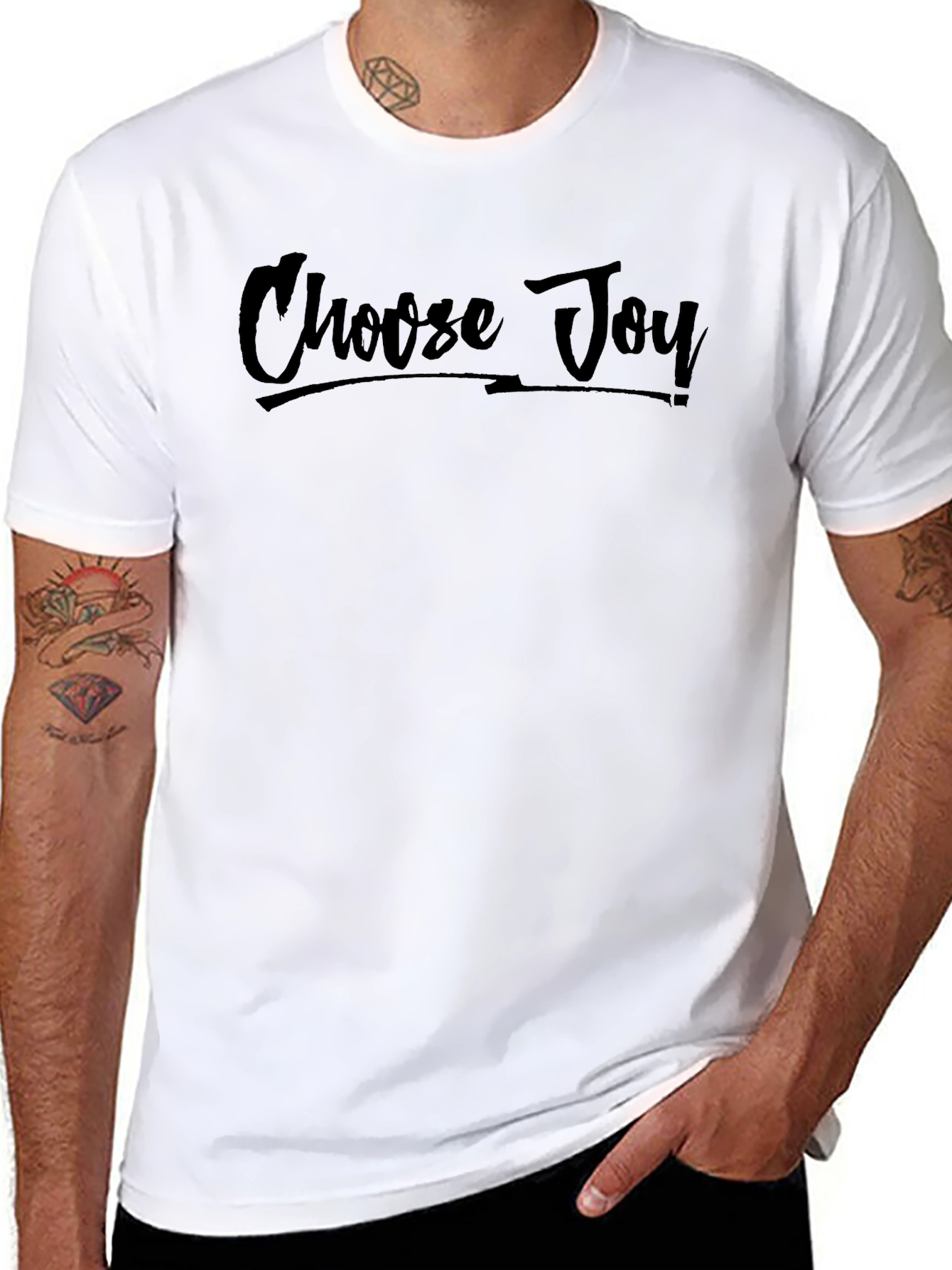 Choose Joy T-Shirt - Positive Vibes Graphic Tee