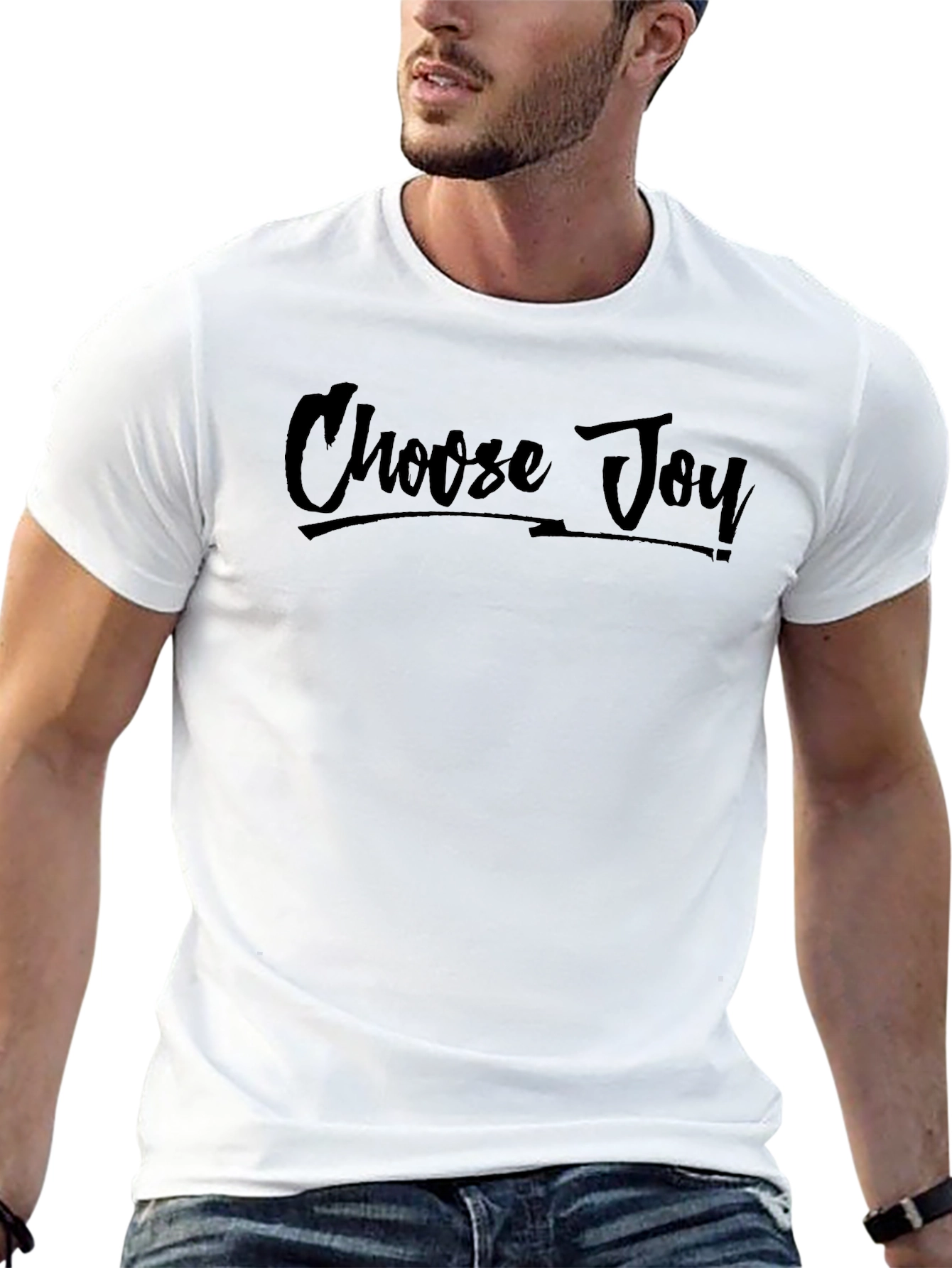 Choose Joy T-Shirt - Positive Vibes Graphic Tee