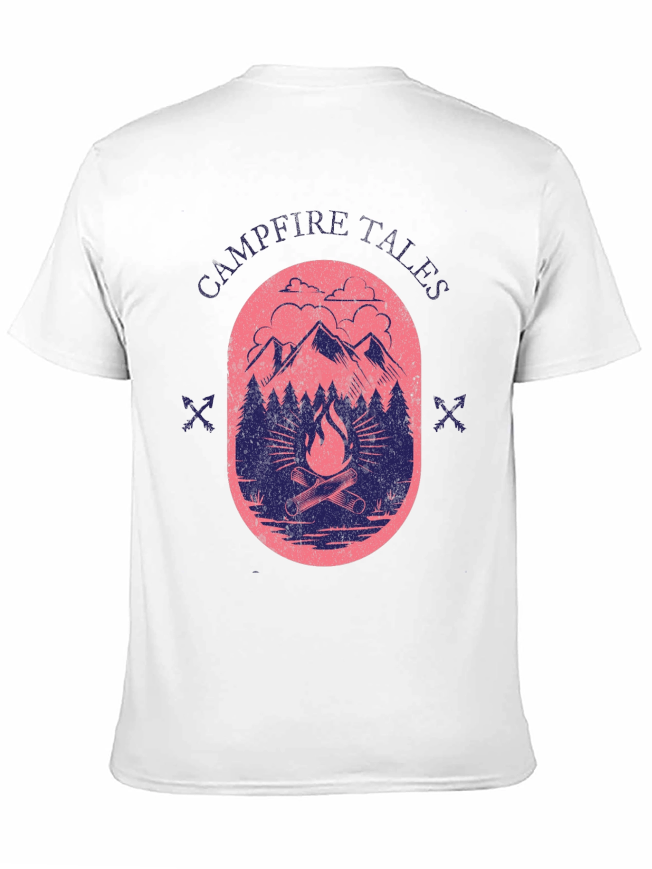 Campfire Tales T-Shirt: Outdoor Adventure Tee