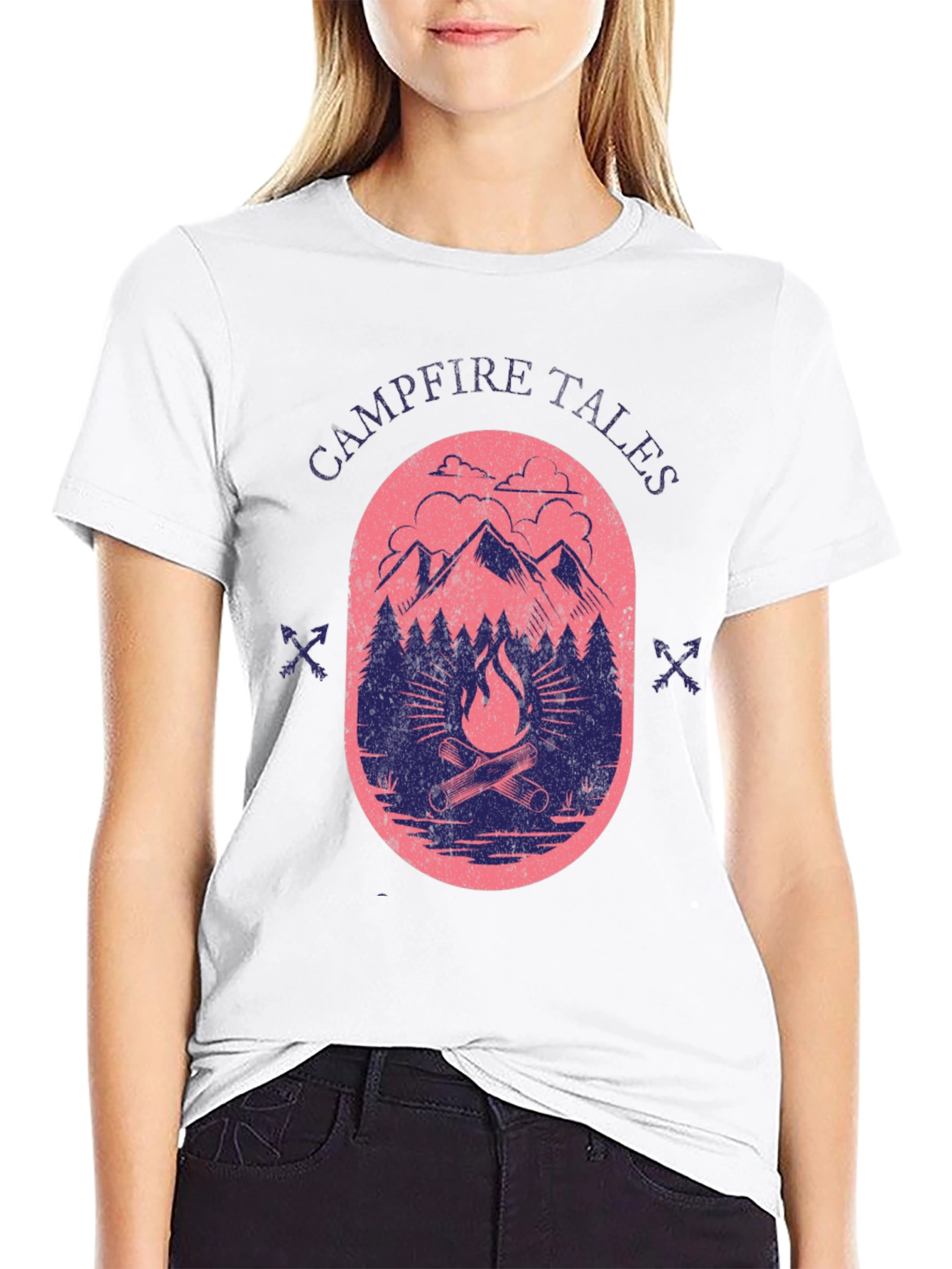 Campfire Tales T-Shirt: Outdoor Adventure Tee