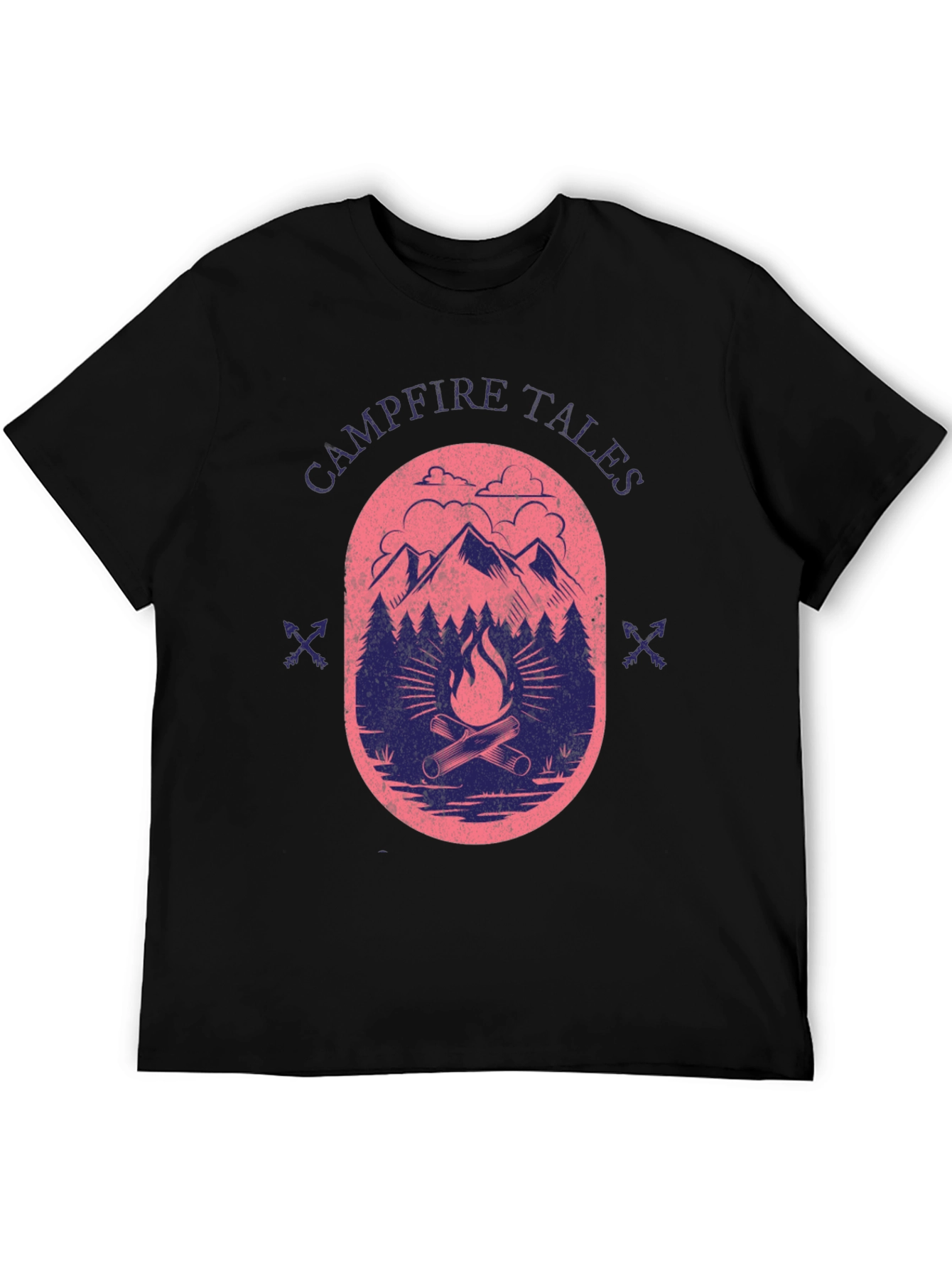 Campfire Tales T-Shirt: Outdoor Adventure Tee