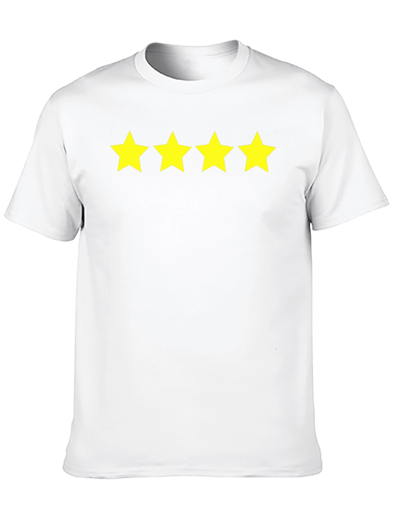 Four Star Graphic Tee - Black