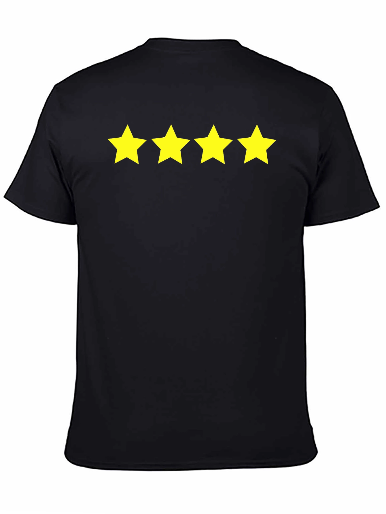 Four Star Graphic Tee - Black