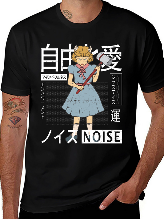 Japanese Anime Style Graphic Tee