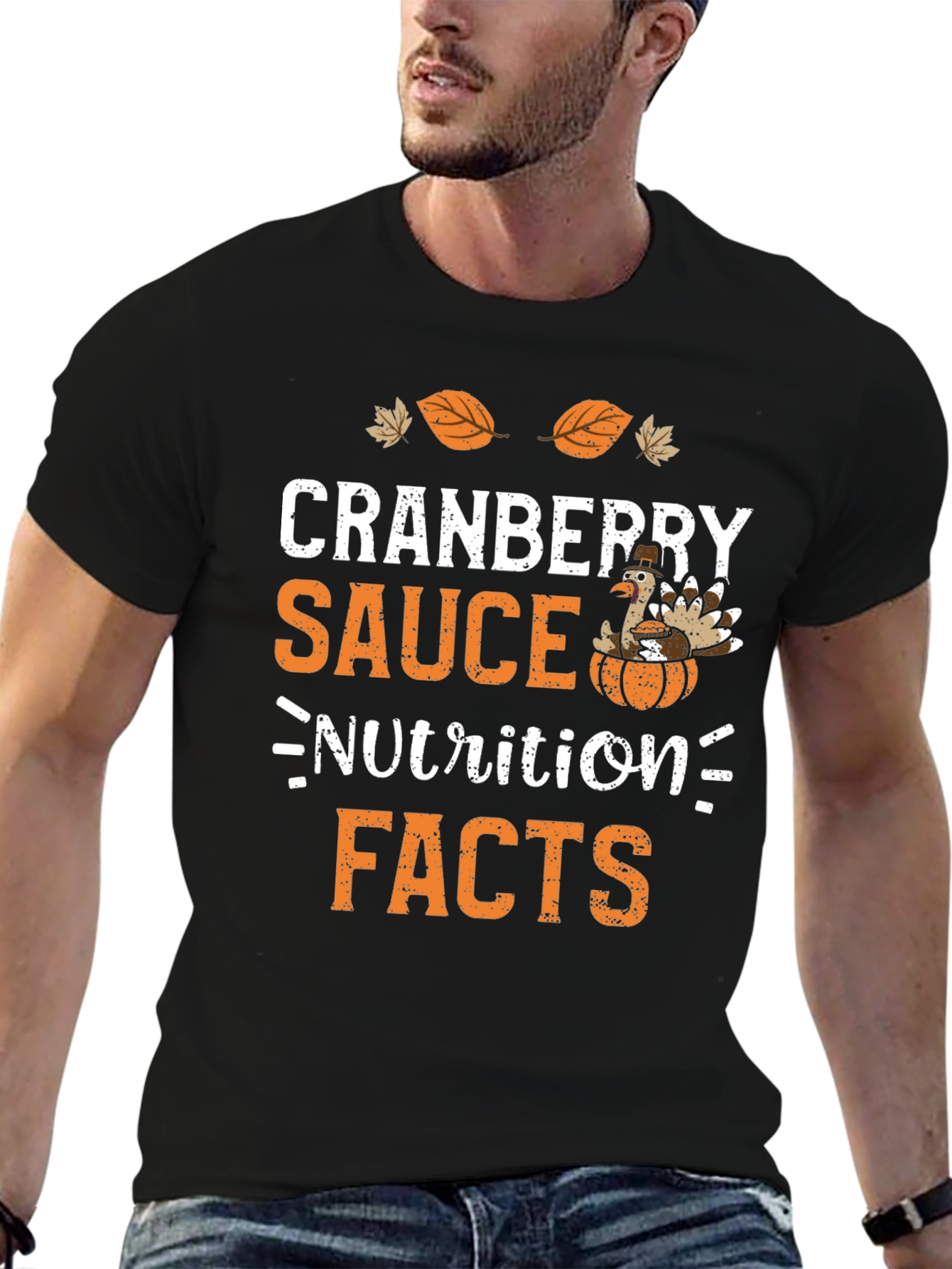 Cranberry Sauce Nutrition Facts Thanksgiving T-Shirt