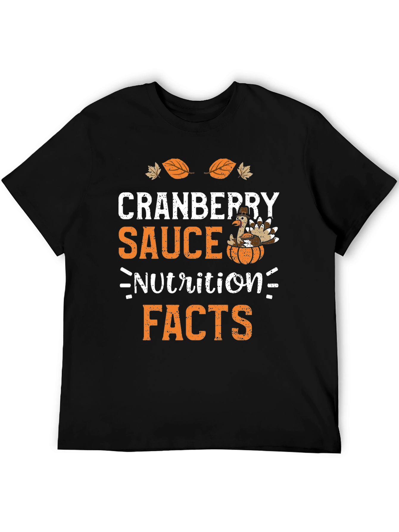 Cranberry Sauce Nutrition Facts Thanksgiving T-Shirt