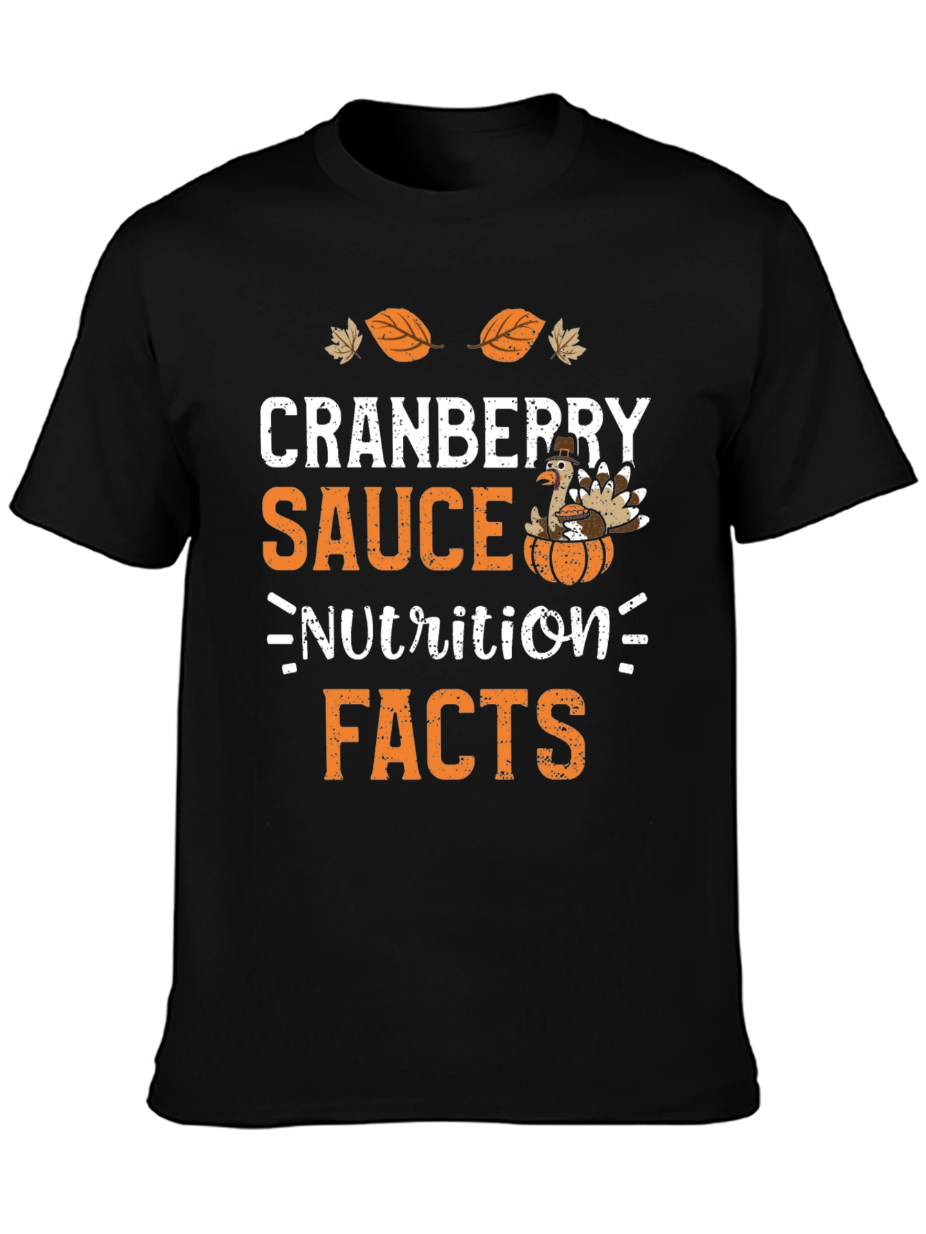 Cranberry Sauce Nutrition Facts Thanksgiving T-Shirt