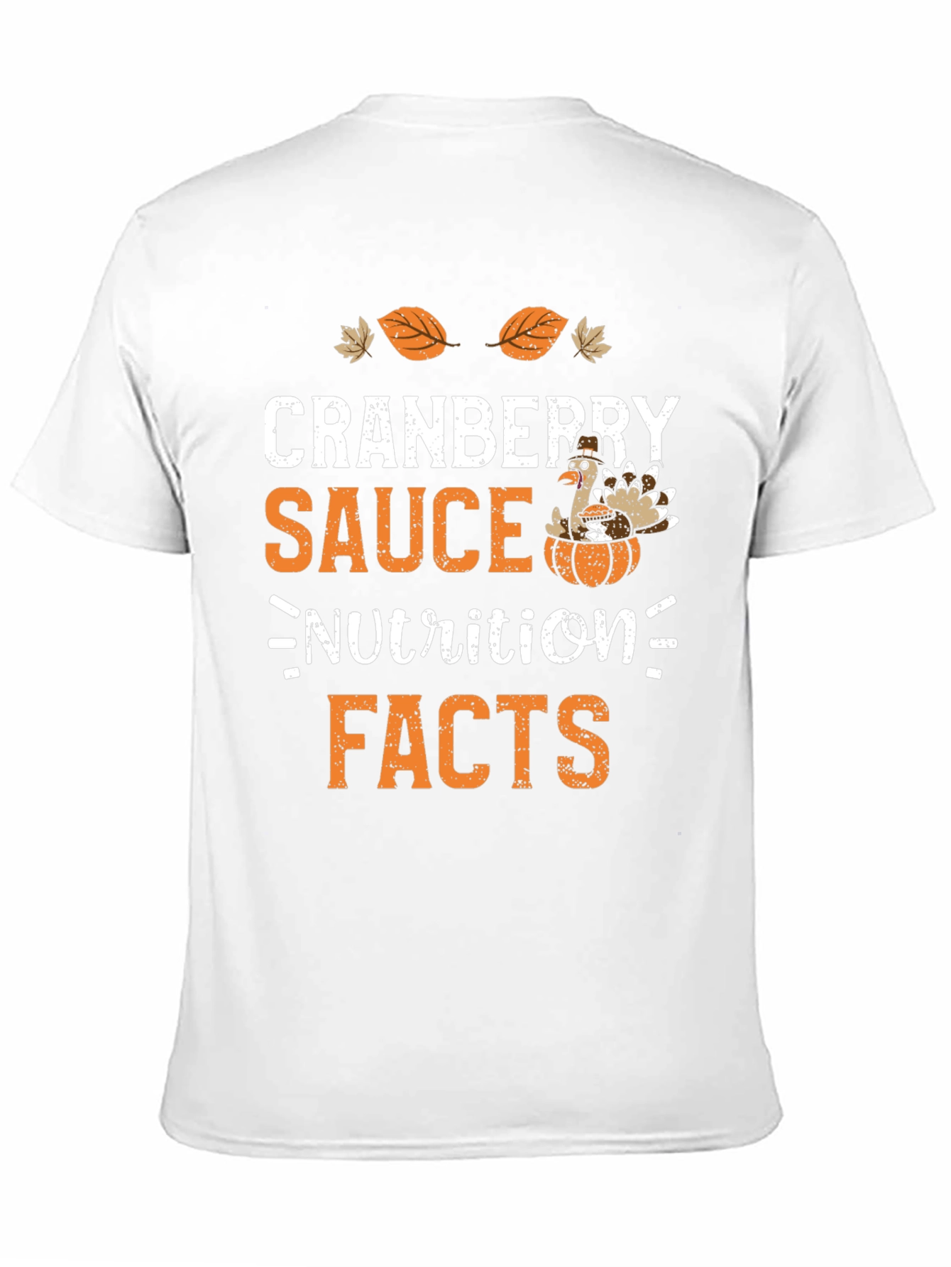 Cranberry Sauce Nutrition Facts Thanksgiving T-Shirt