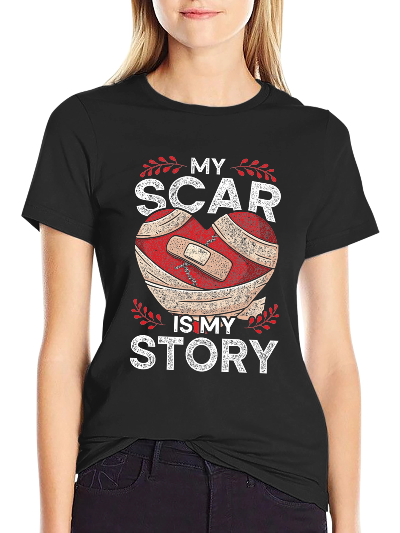 My Scar Is My Story Graphic T-Shirt