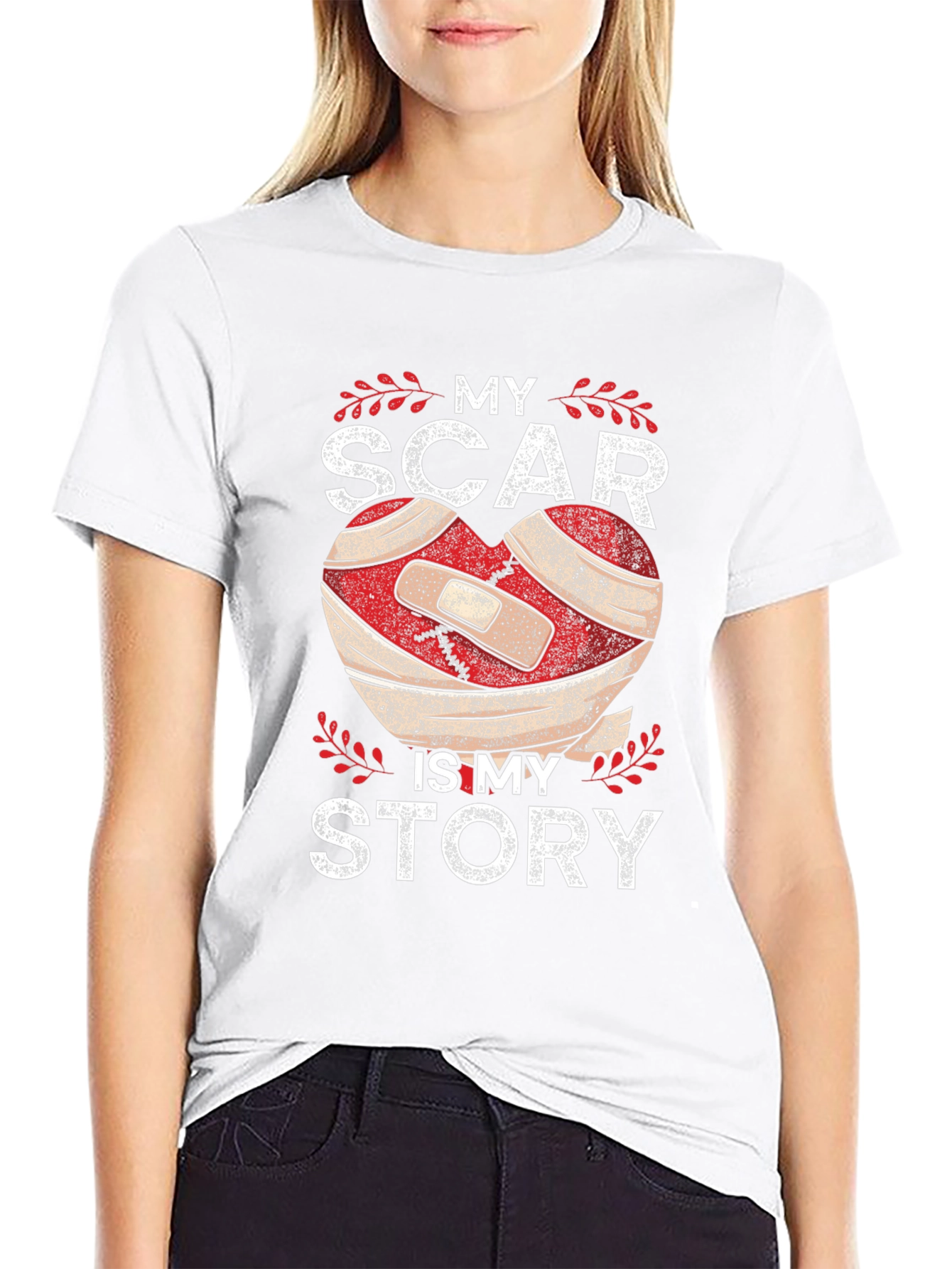 My Scar Is My Story Graphic T-Shirt