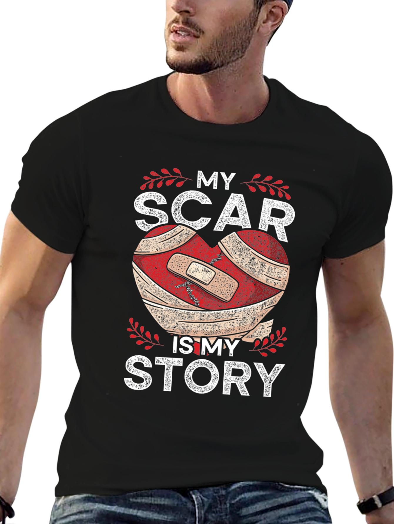 My Scar Is My Story Graphic T-Shirt