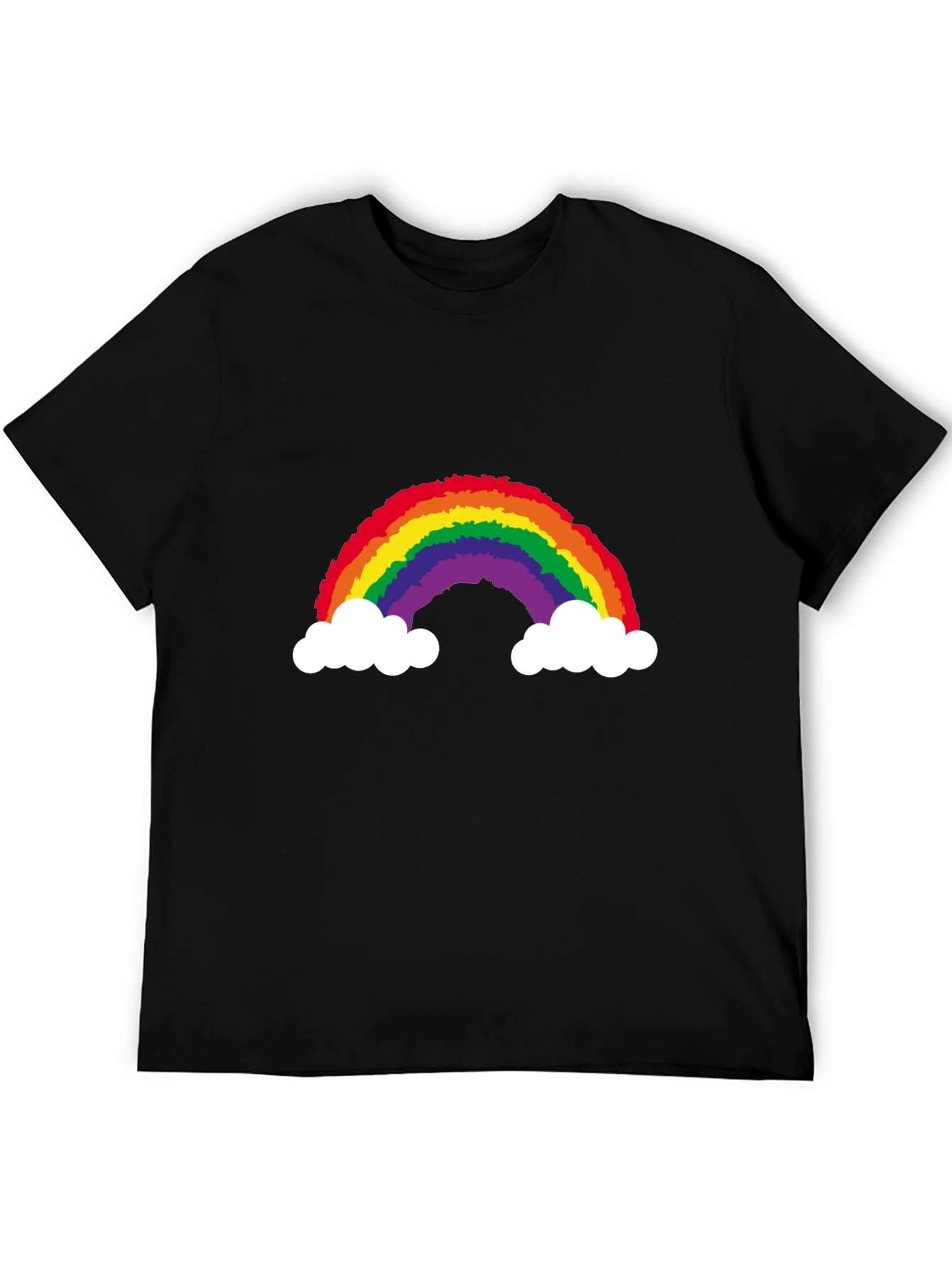 Rainbow Cloud Graphic T-Shirt