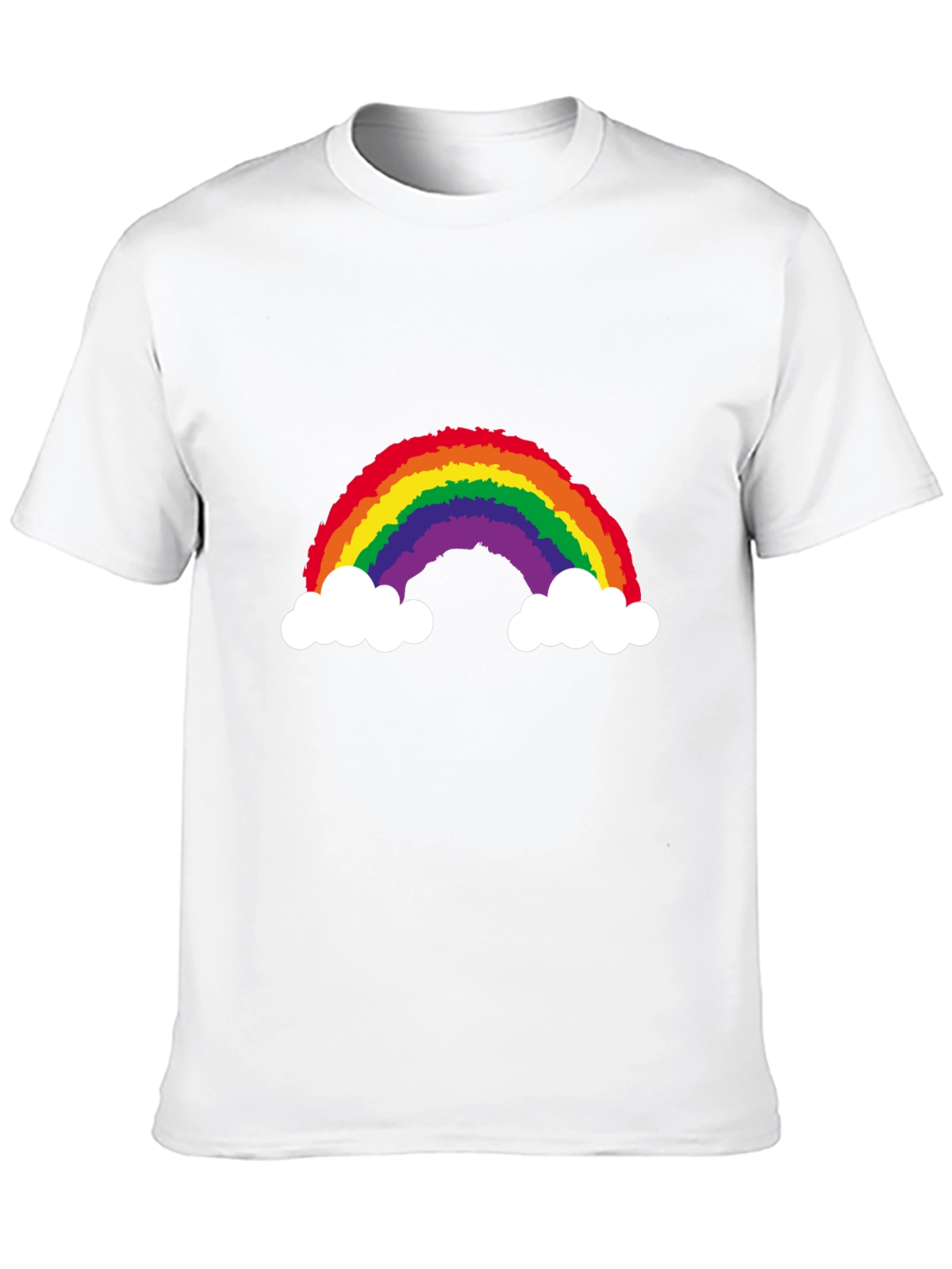 Rainbow Cloud Graphic T-Shirt