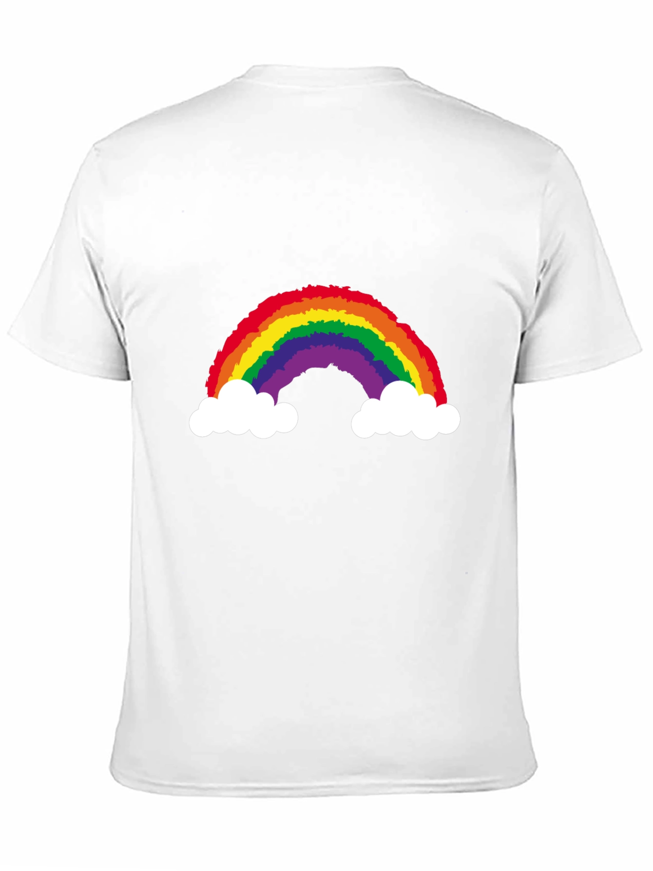 Rainbow Cloud Graphic T-Shirt