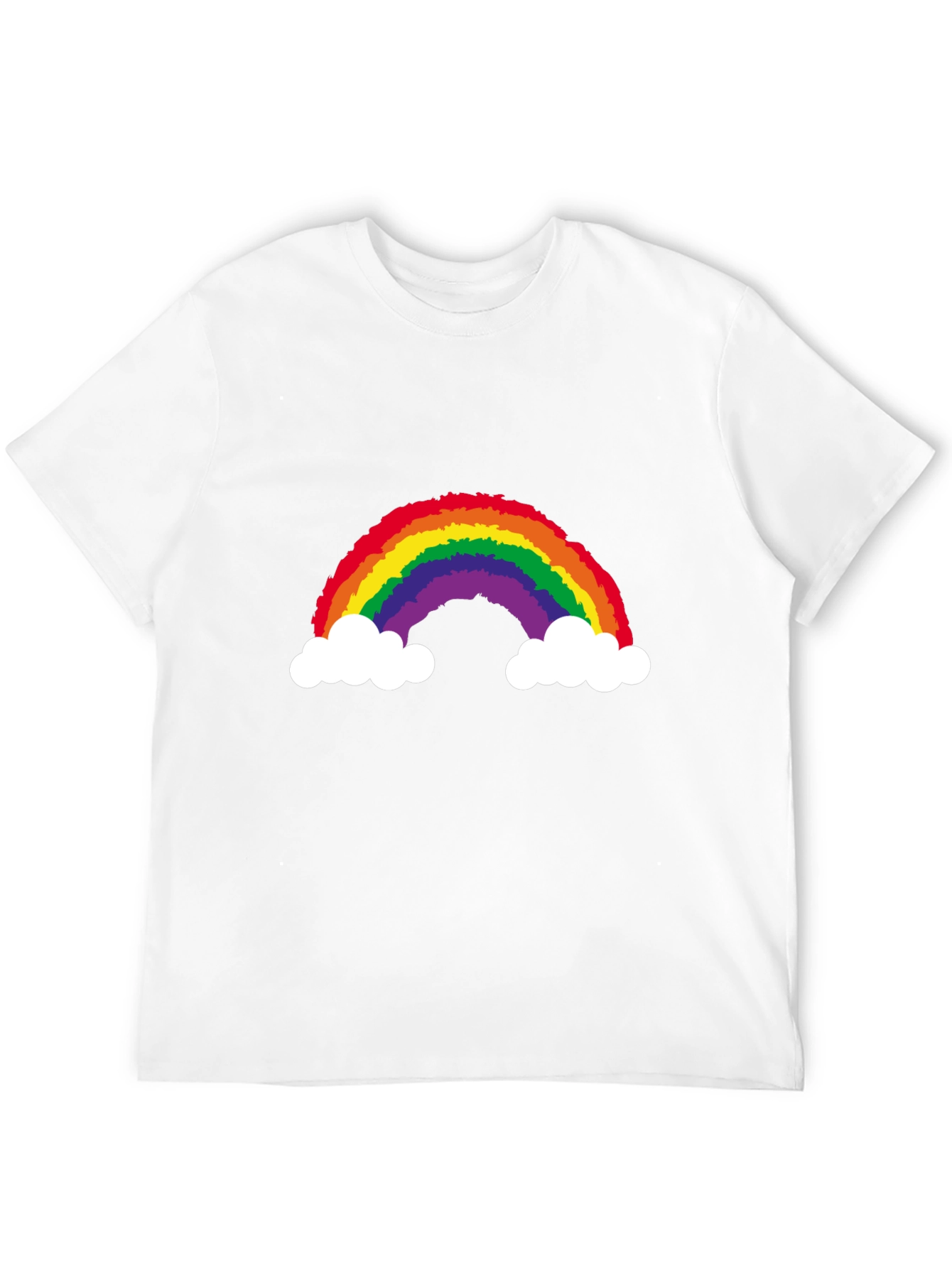 Rainbow Cloud Graphic T-Shirt