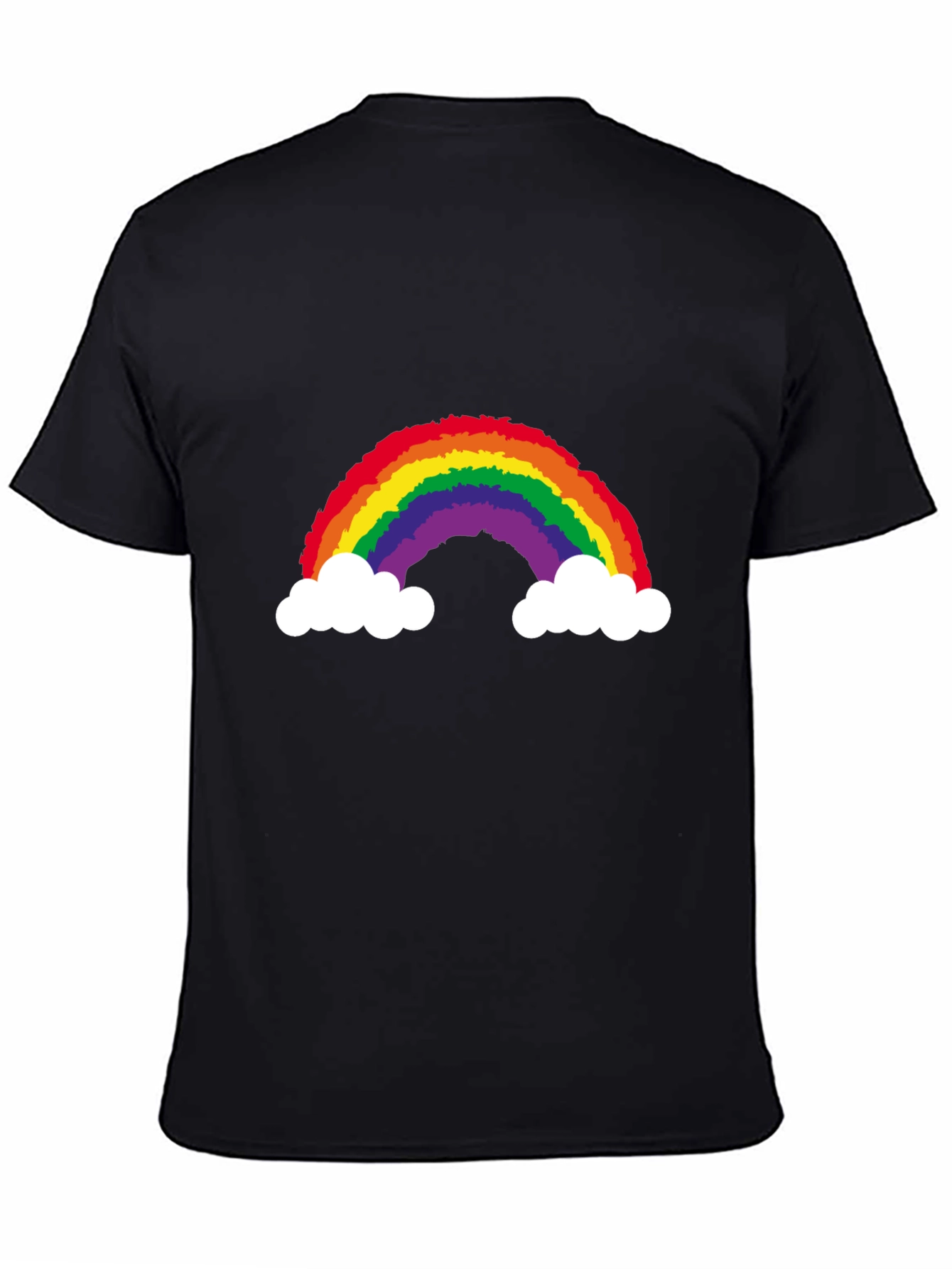 Rainbow Cloud Graphic T-Shirt