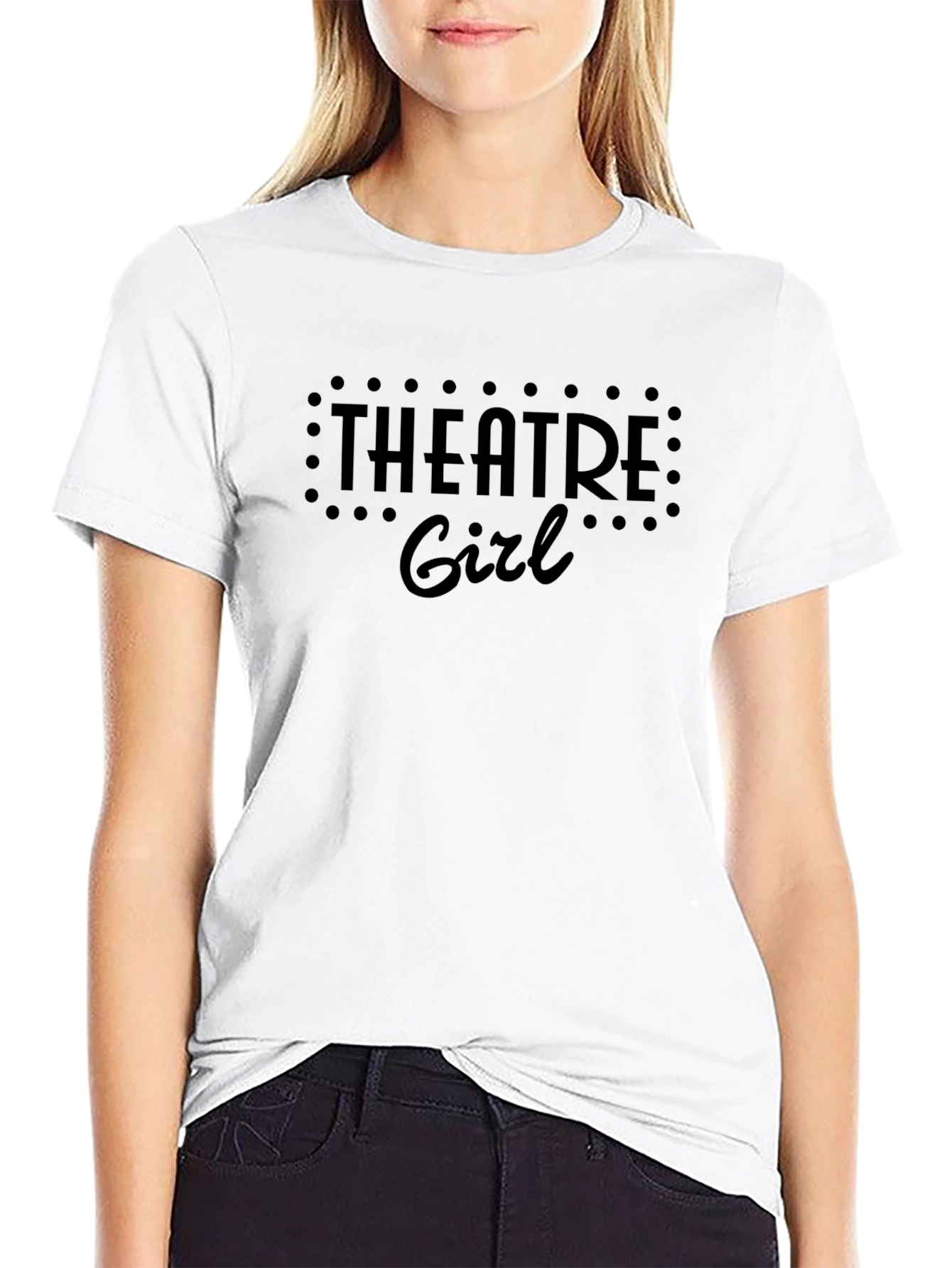 Theatre Girl Black T-Shirt