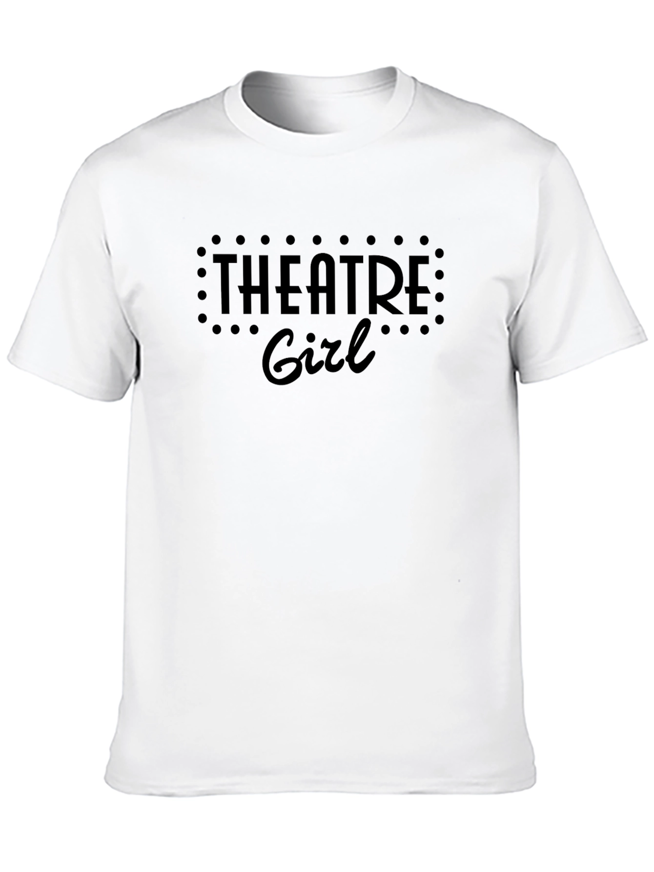 Theatre Girl Black T-Shirt