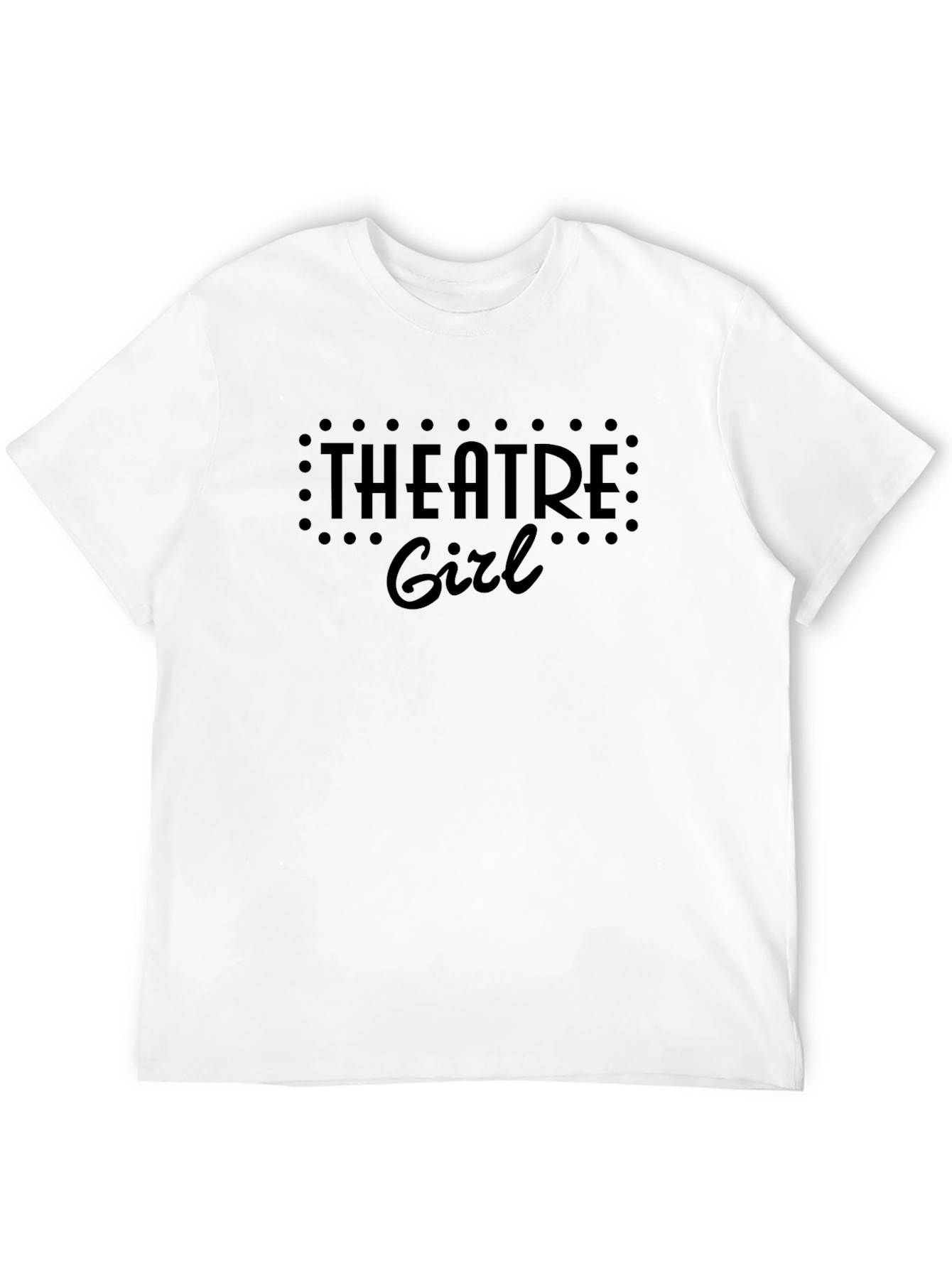 Theatre Girl Black T-Shirt