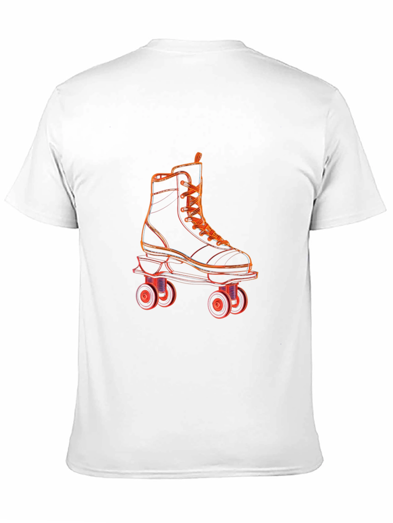 Retro Roller Skate T-Shirt - Black