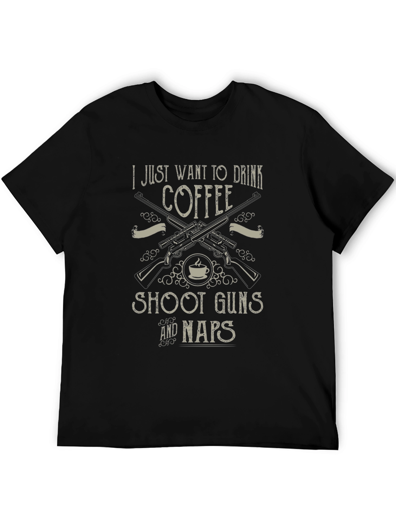 Coffee Guns Naps T-Shirt