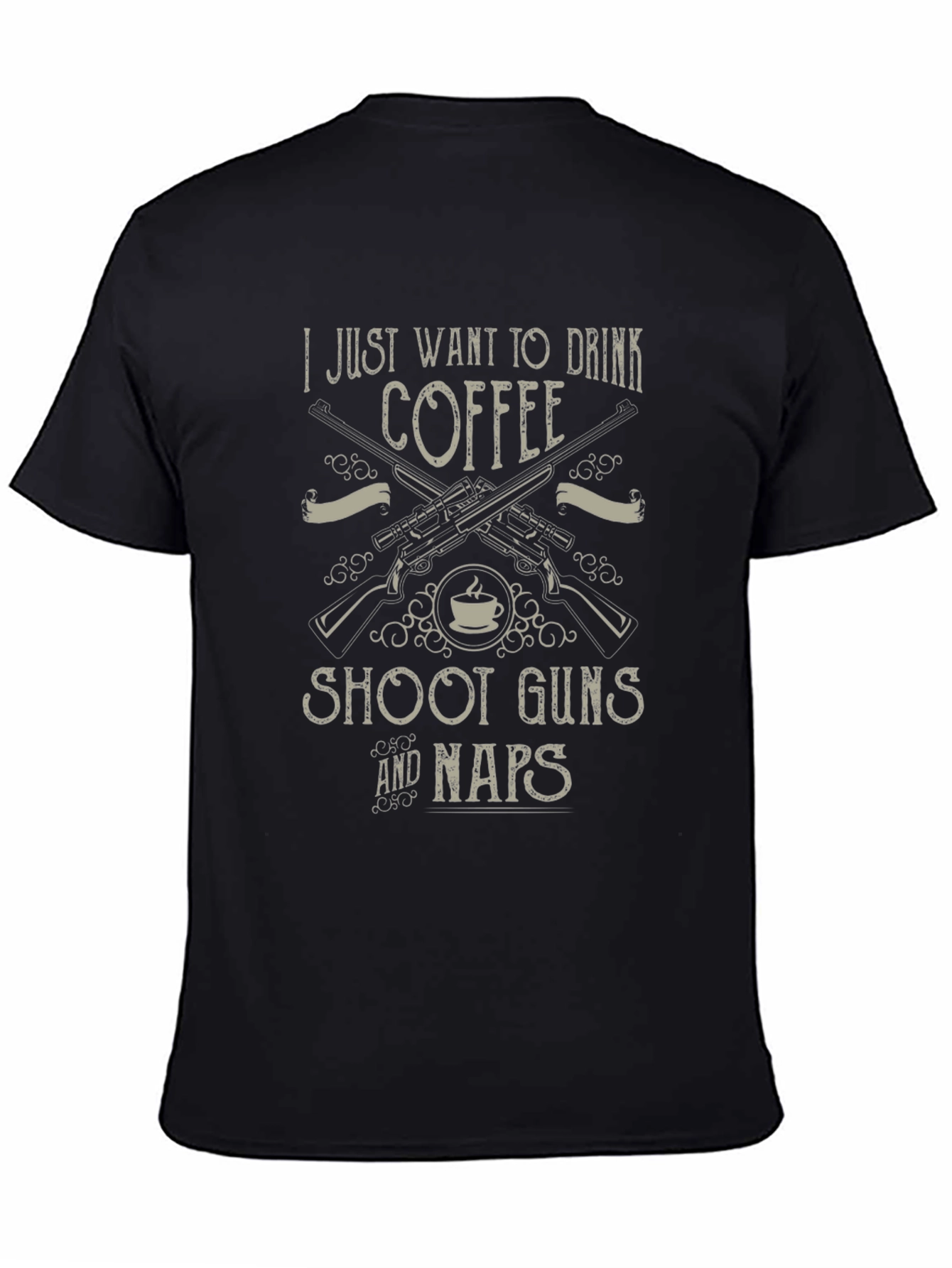 Coffee Guns Naps T-Shirt