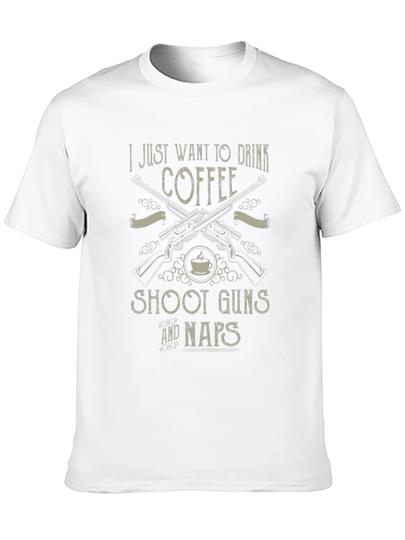 Coffee Guns Naps T-Shirt