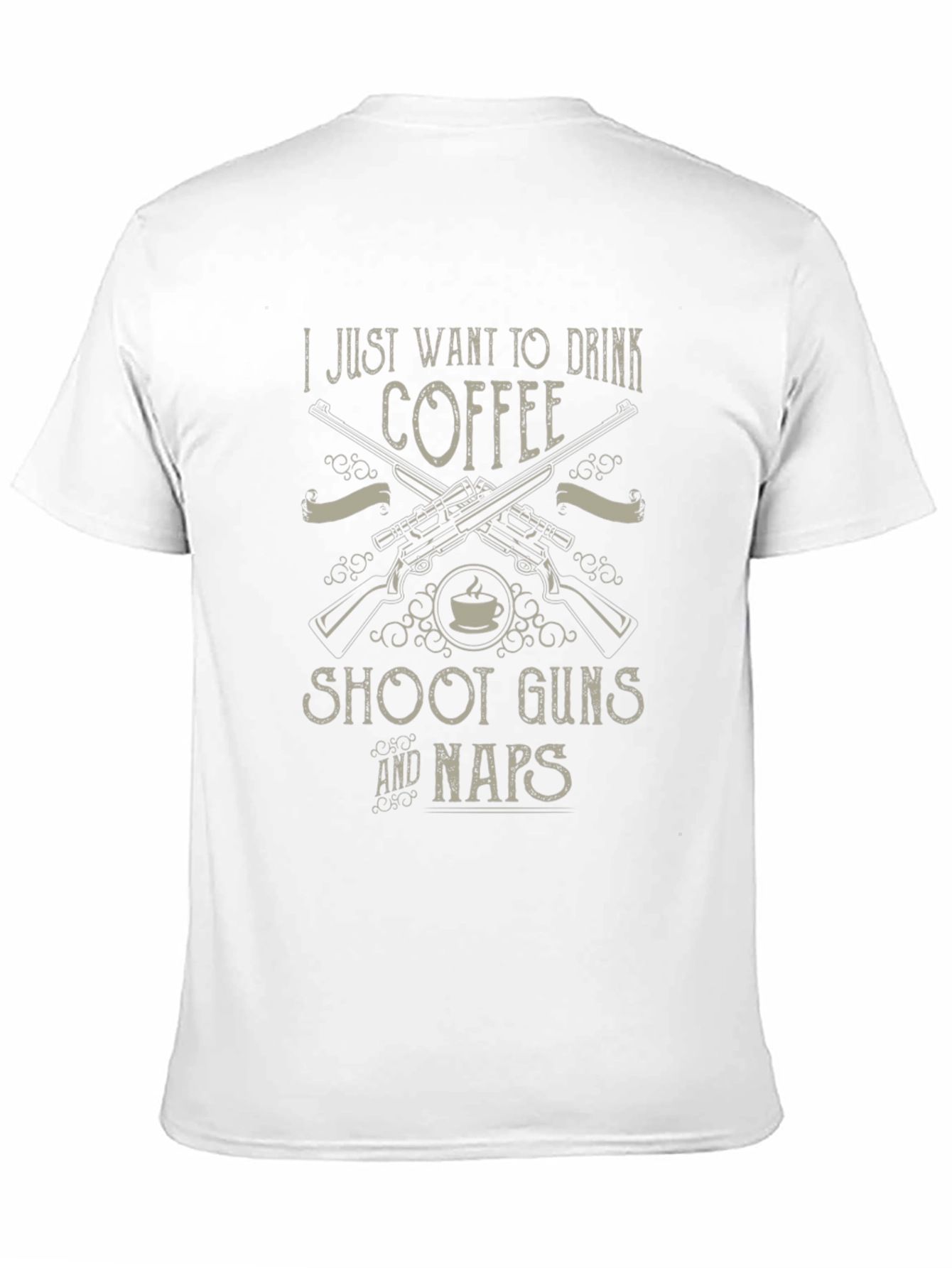 Coffee Guns Naps T-Shirt
