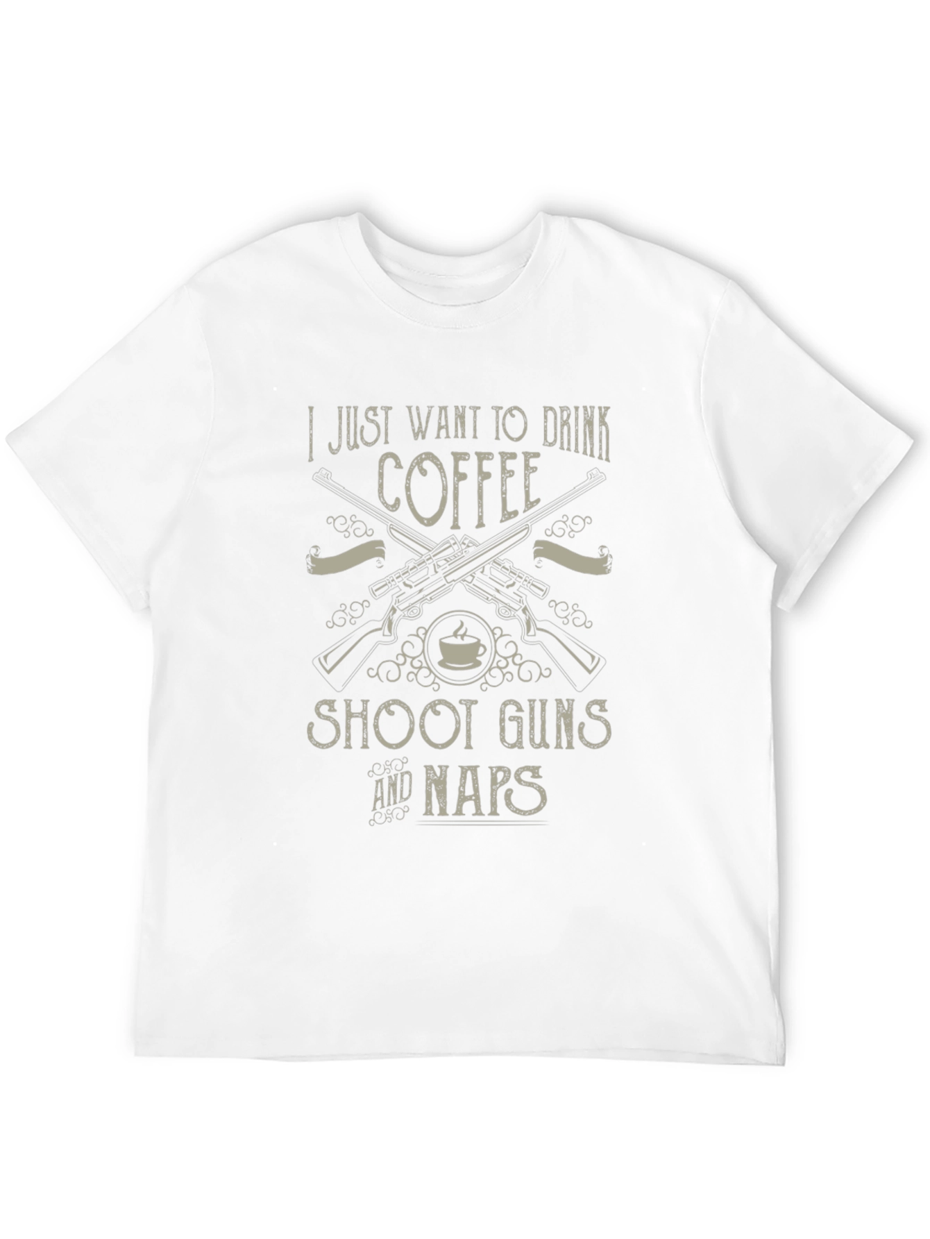 Coffee Guns Naps T-Shirt
