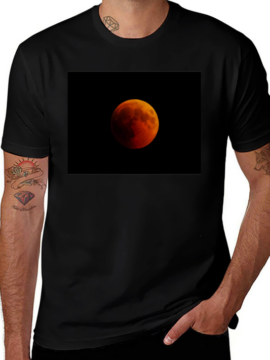 Blood Moon Graphic T-Shirt - Black